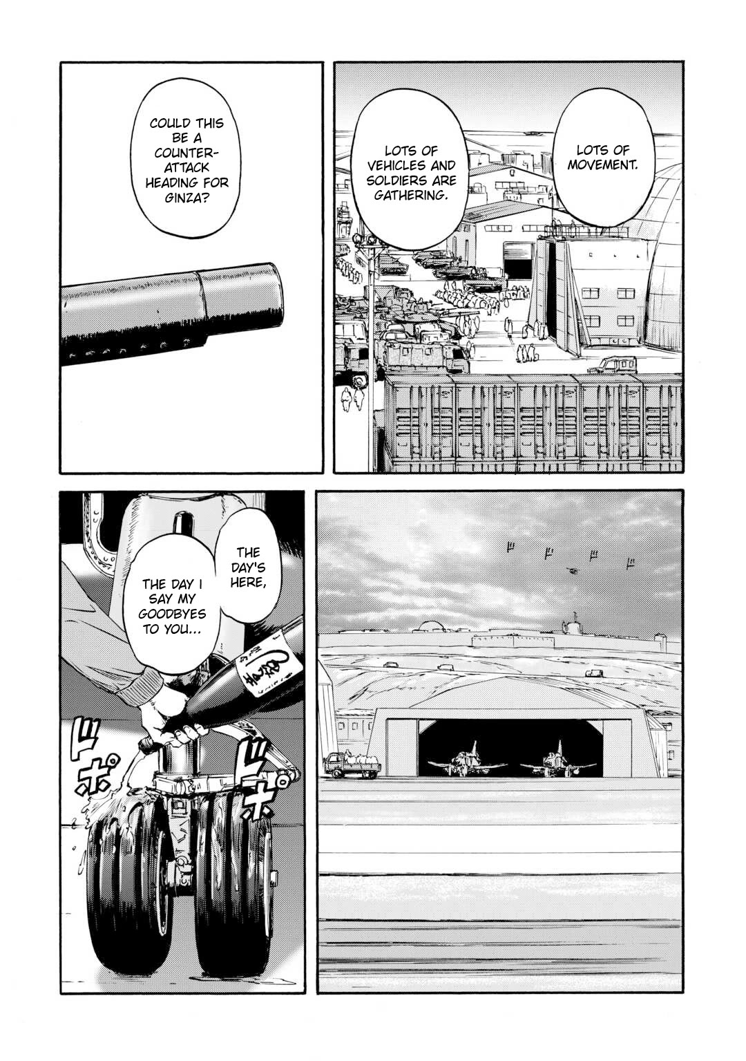 Gate - Jietai Kare no Chi nite, Kaku Tatakeri Chapter 136 page 28 - Chapter 136