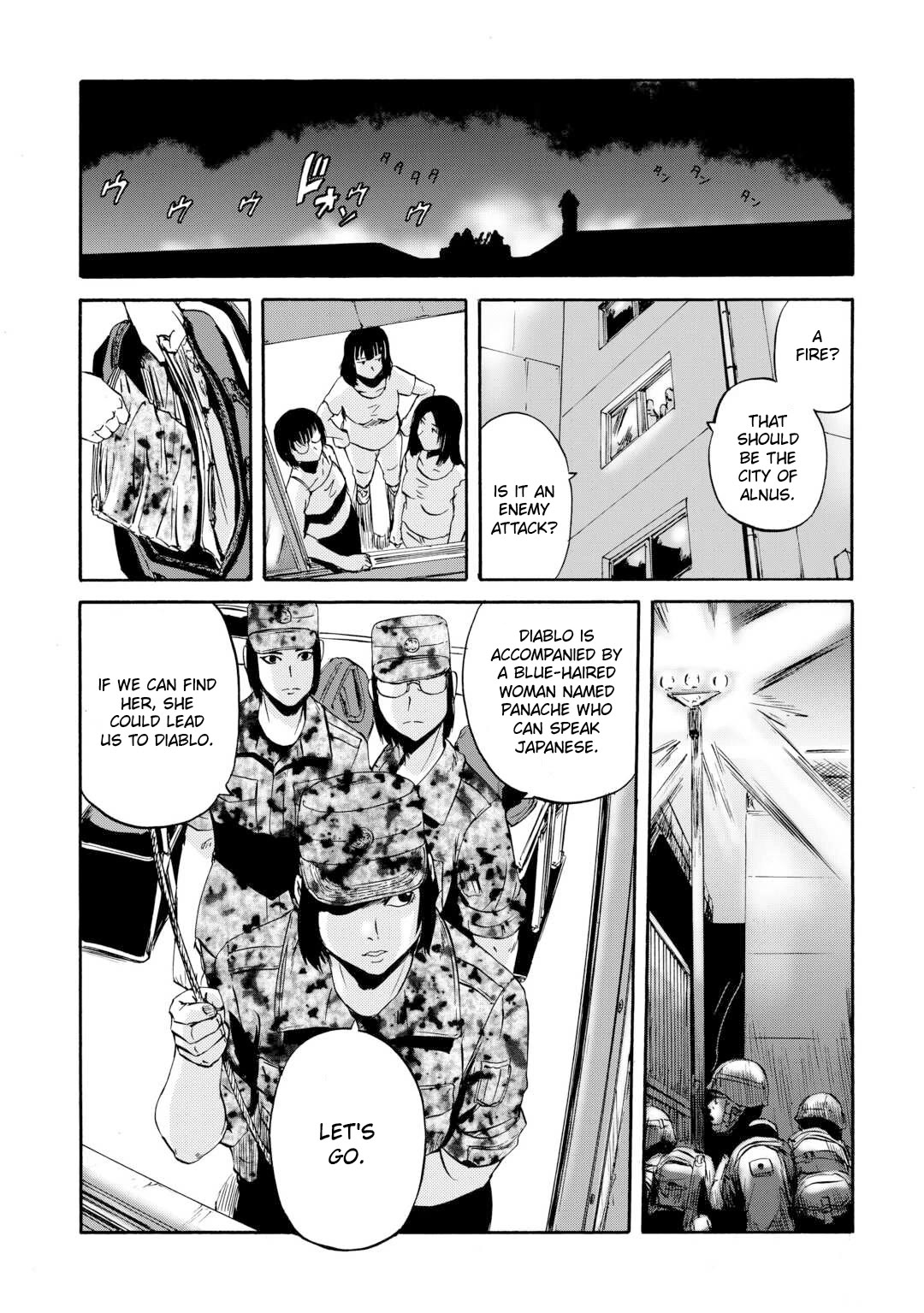 Gate - Jietai Kare no Chi nite, Kaku Tatakeri Chapter 136 page 32 - Chapter 136