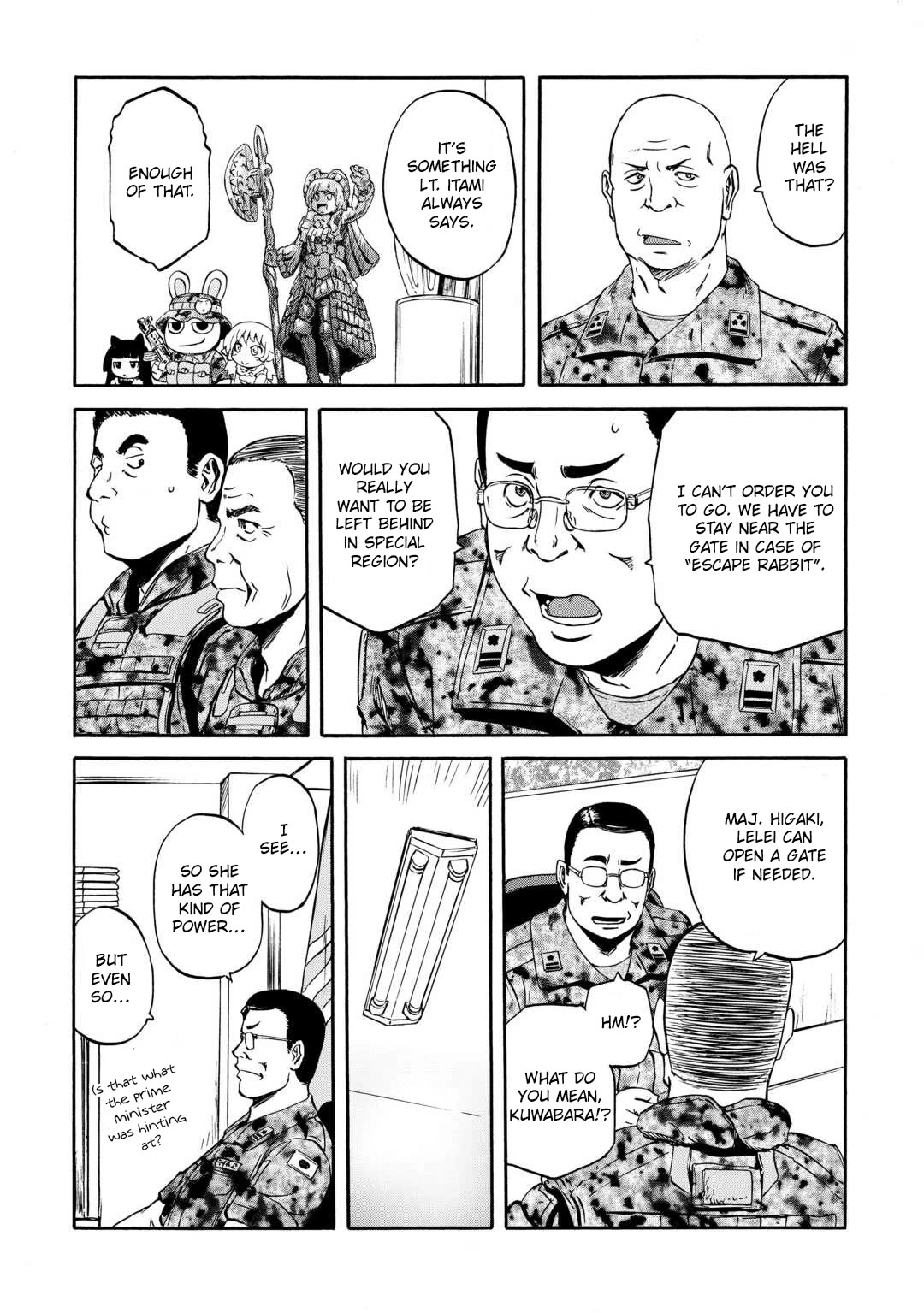 Gate - Jietai Kare no Chi nite, Kaku Tatakeri Chapter 137 page 26 - Chapter 137