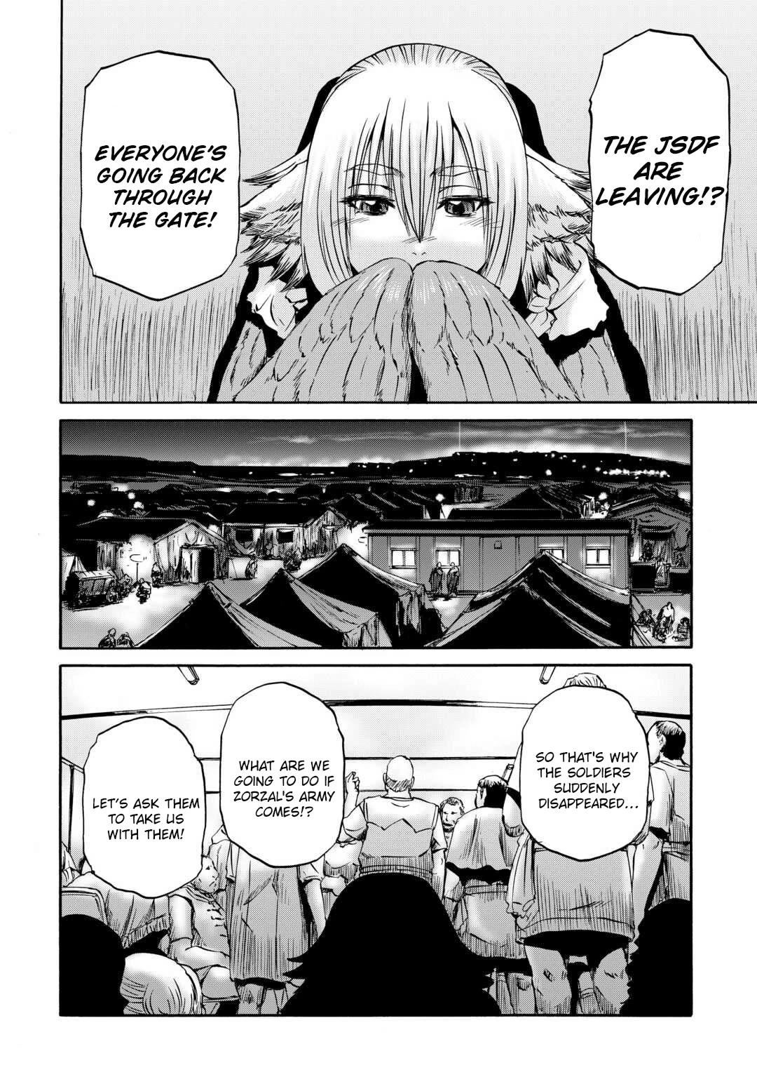 Gate - Jietai Kare no Chi nite, Kaku Tatakeri Chapter 137 page 3 - Chapter 137