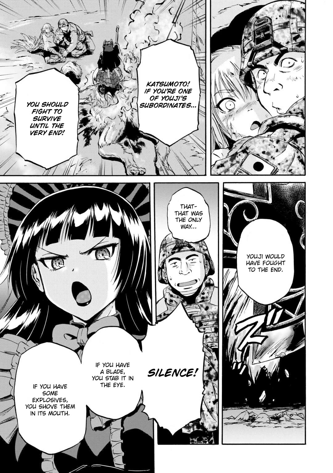 Gate - Jietai Kare no Chi nite, Kaku Tatakeri Chapter 138 page 16 - Chapter 138