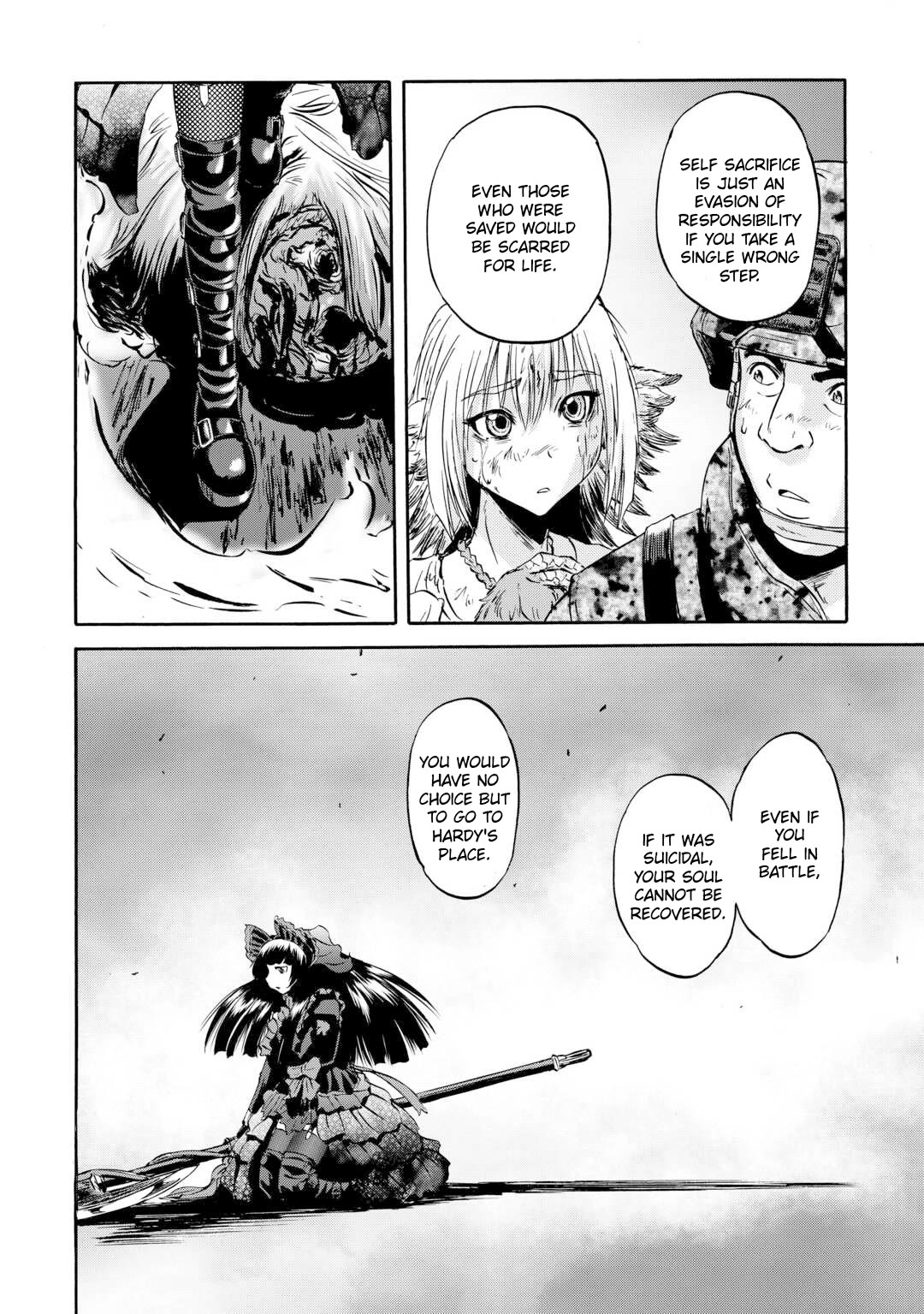 Gate - Jietai Kare no Chi nite, Kaku Tatakeri Chapter 138 page 17 - Chapter 138
