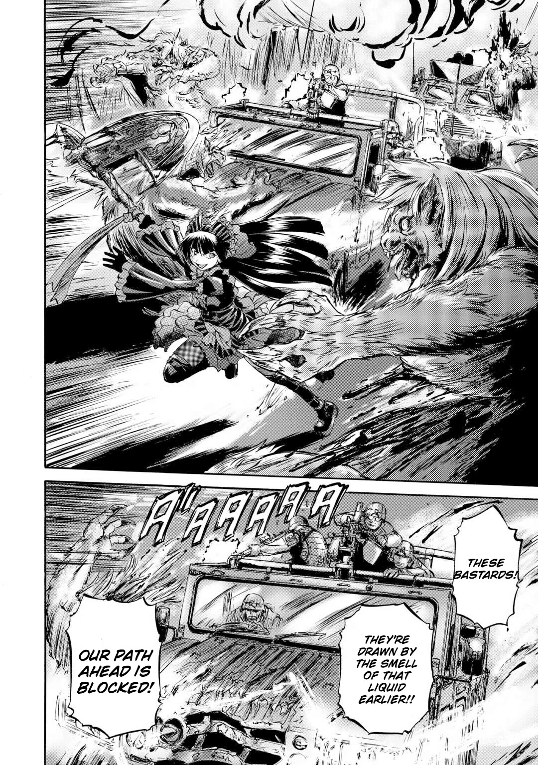 Gate - Jietai Kare no Chi nite, Kaku Tatakeri Chapter 138 page 19 - Chapter 138