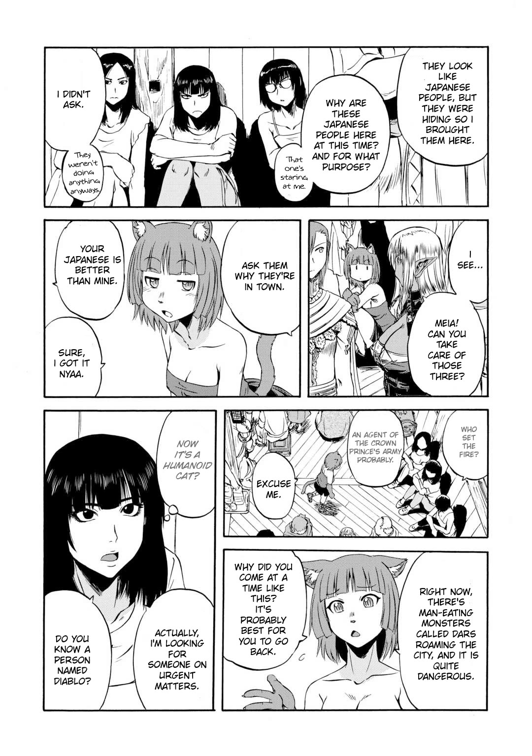 Gate - Jietai Kare no Chi nite, Kaku Tatakeri Chapter 138 page 27 - Chapter 138