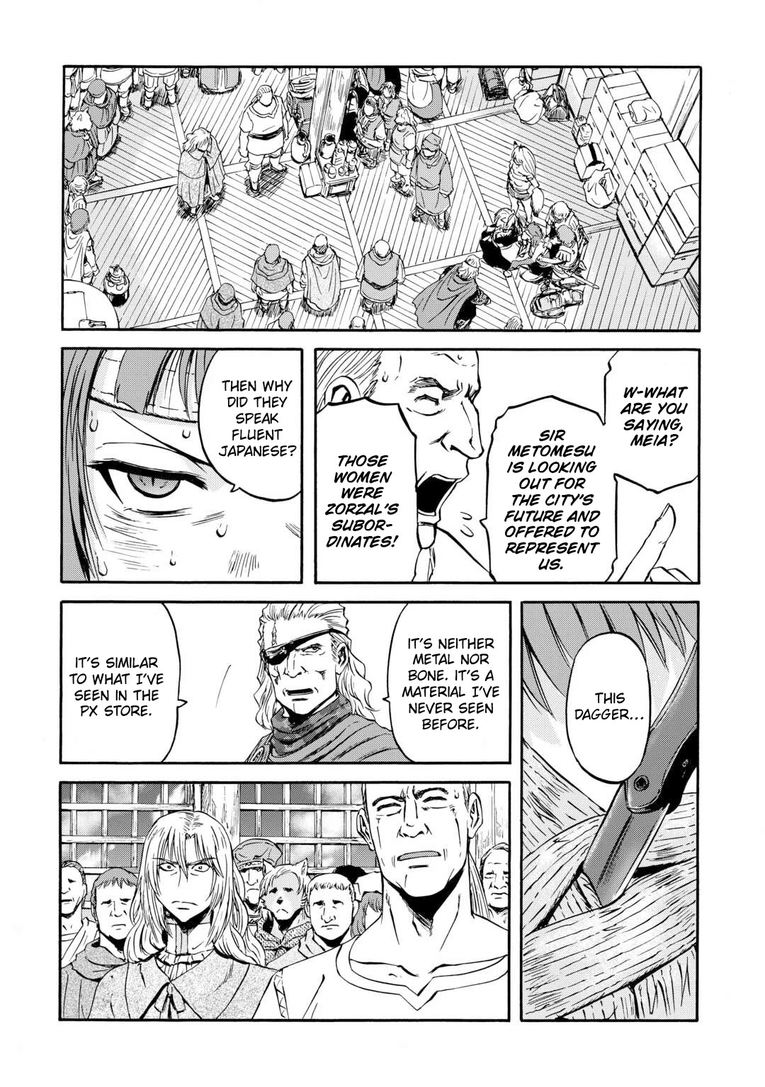 Gate - Jietai Kare no Chi nite, Kaku Tatakeri Chapter 139 page 11 - Chapter 139