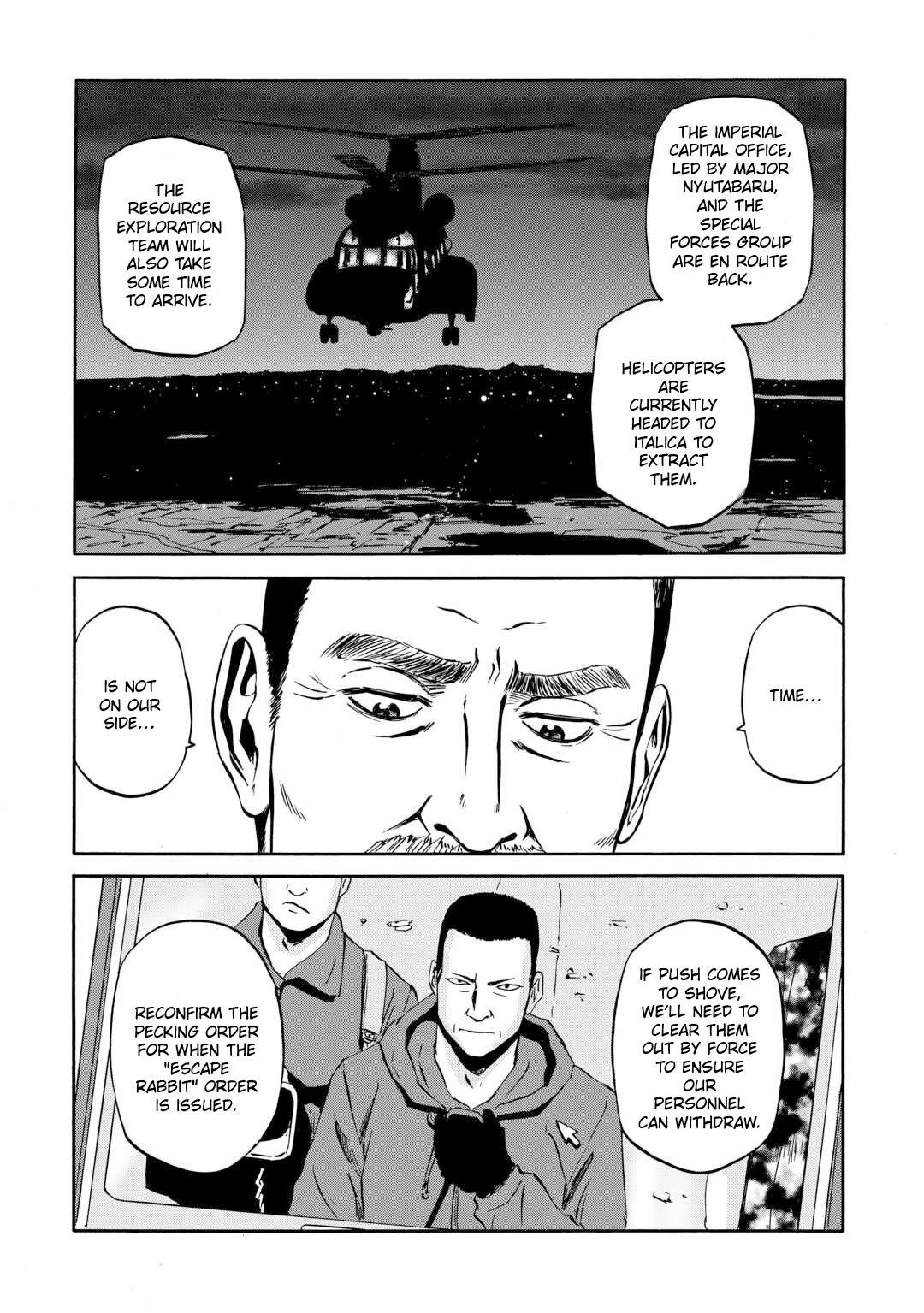Gate - Jietai Kare no Chi nite, Kaku Tatakeri Chapter 139 page 27 - Chapter 139