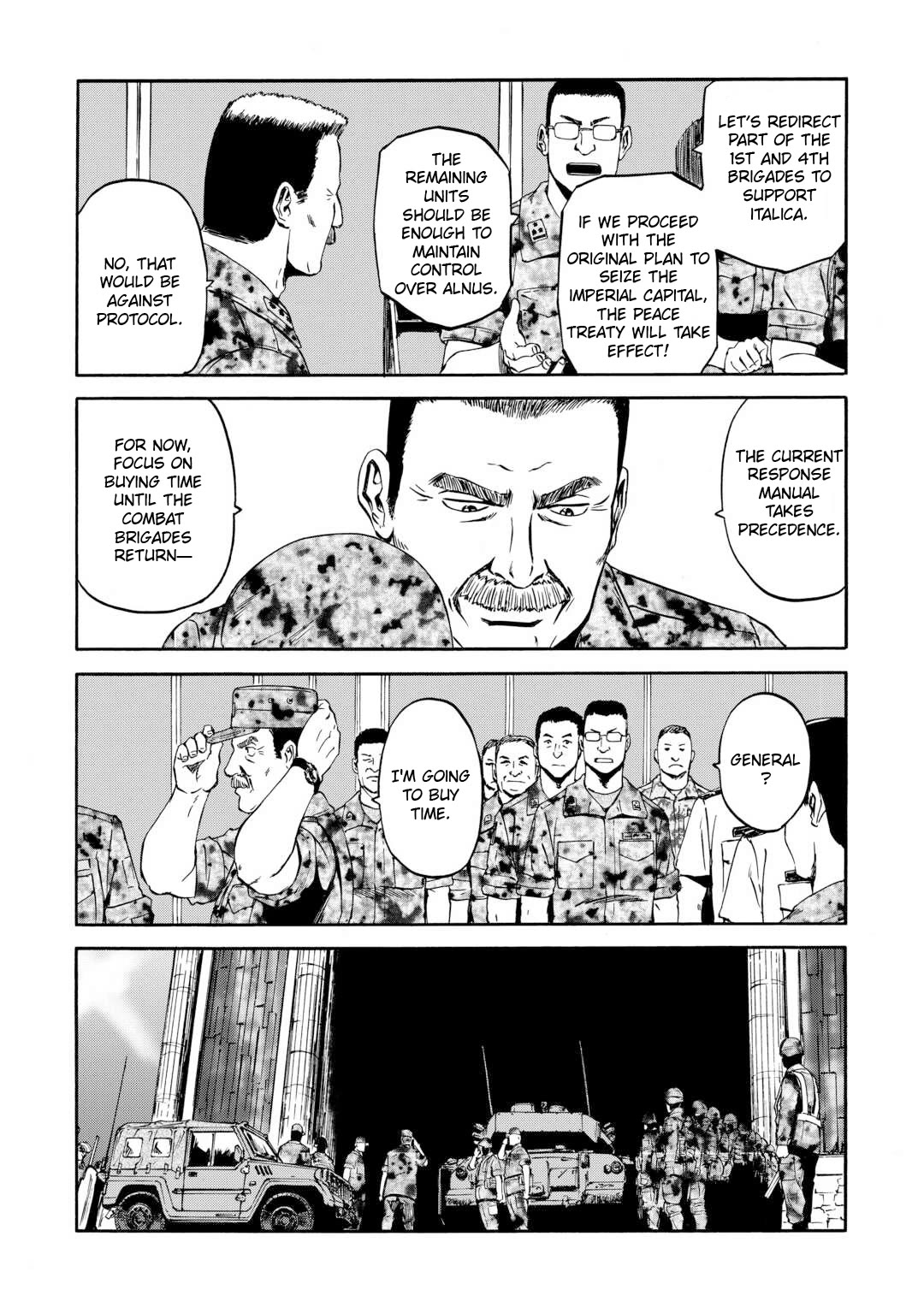 Gate - Jietai Kare no Chi nite, Kaku Tatakeri Chapter 139 page 28 - Chapter 139