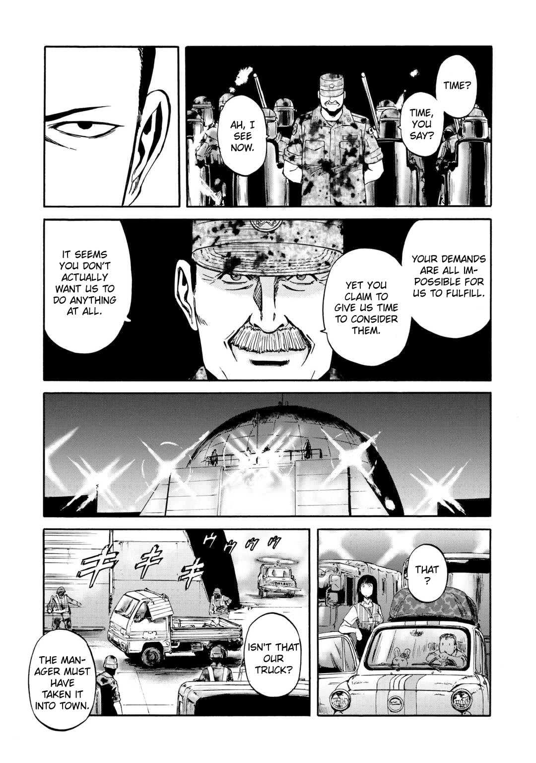 Gate - Jietai Kare no Chi nite, Kaku Tatakeri Chapter 139 page 33 - Chapter 139