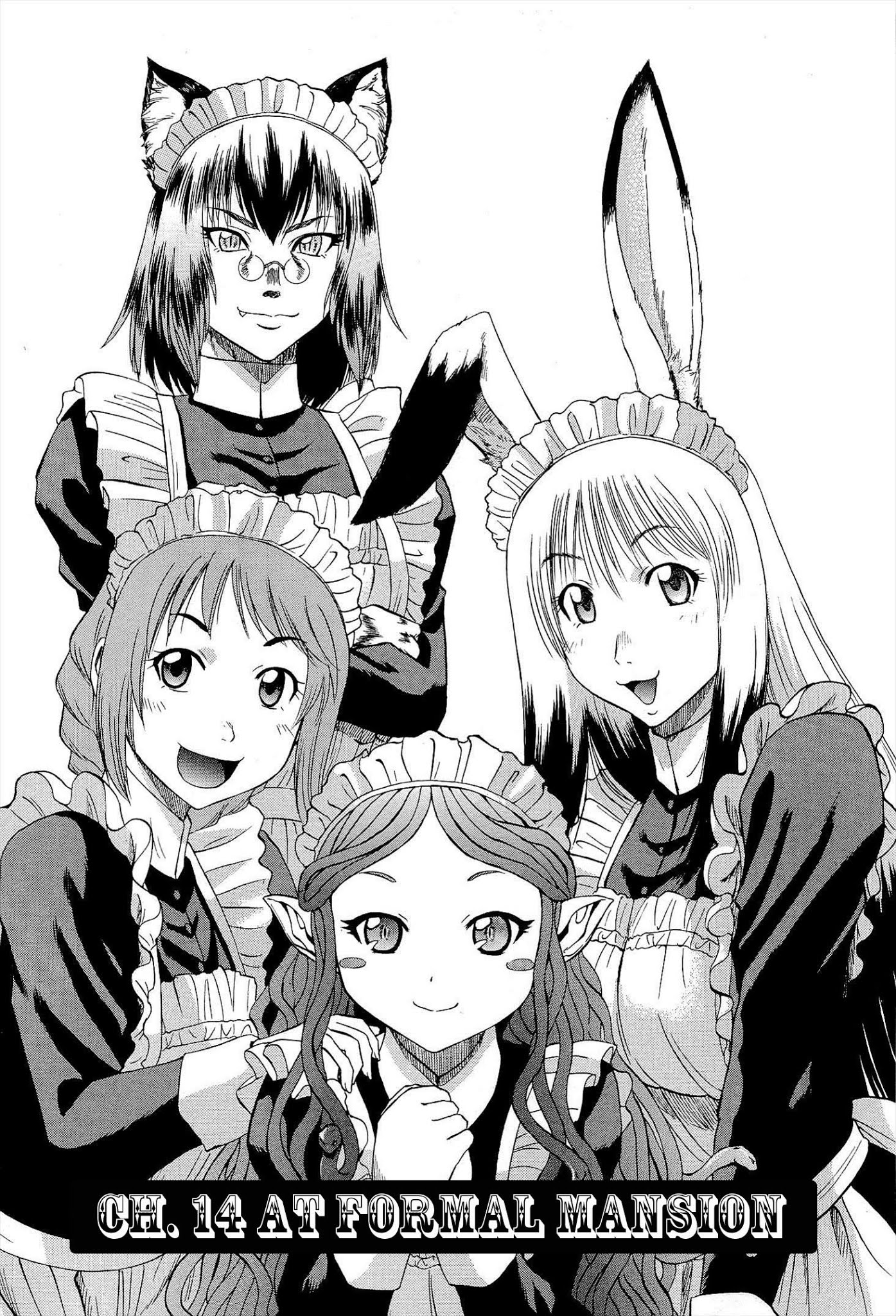 Gate - Jietai Kare no Chi nite, Kaku Tatakeri Chapter 14 page 1 - Chapter 14: At Formal Mansion