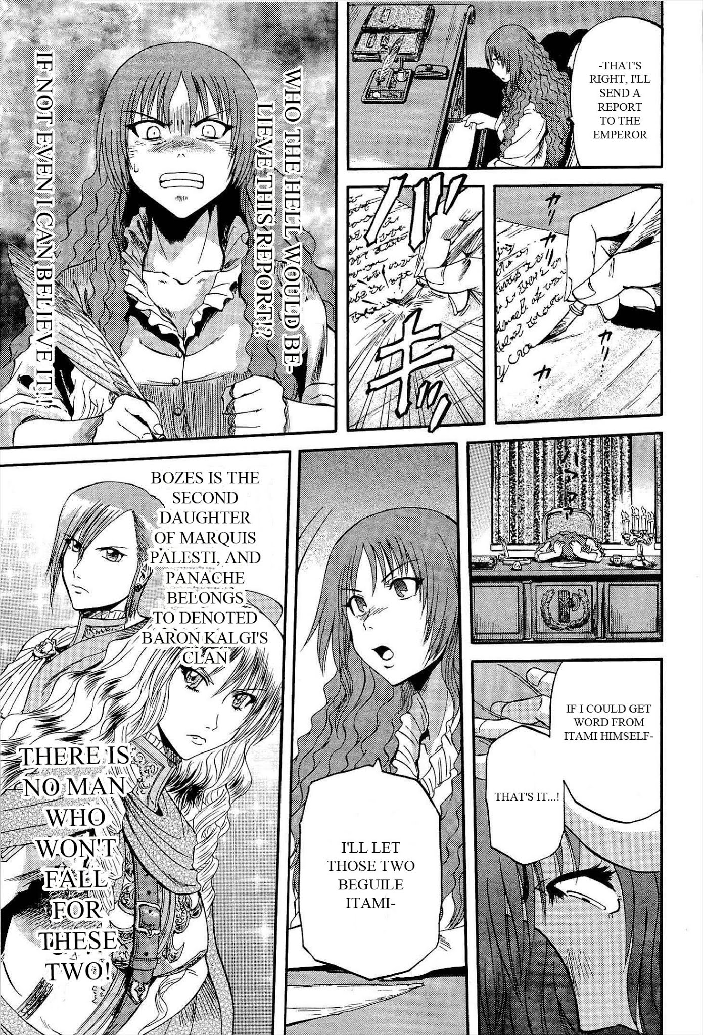 Gate - Jietai Kare no Chi nite, Kaku Tatakeri Chapter 14 page 19 - Chapter 14: At Formal Mansion