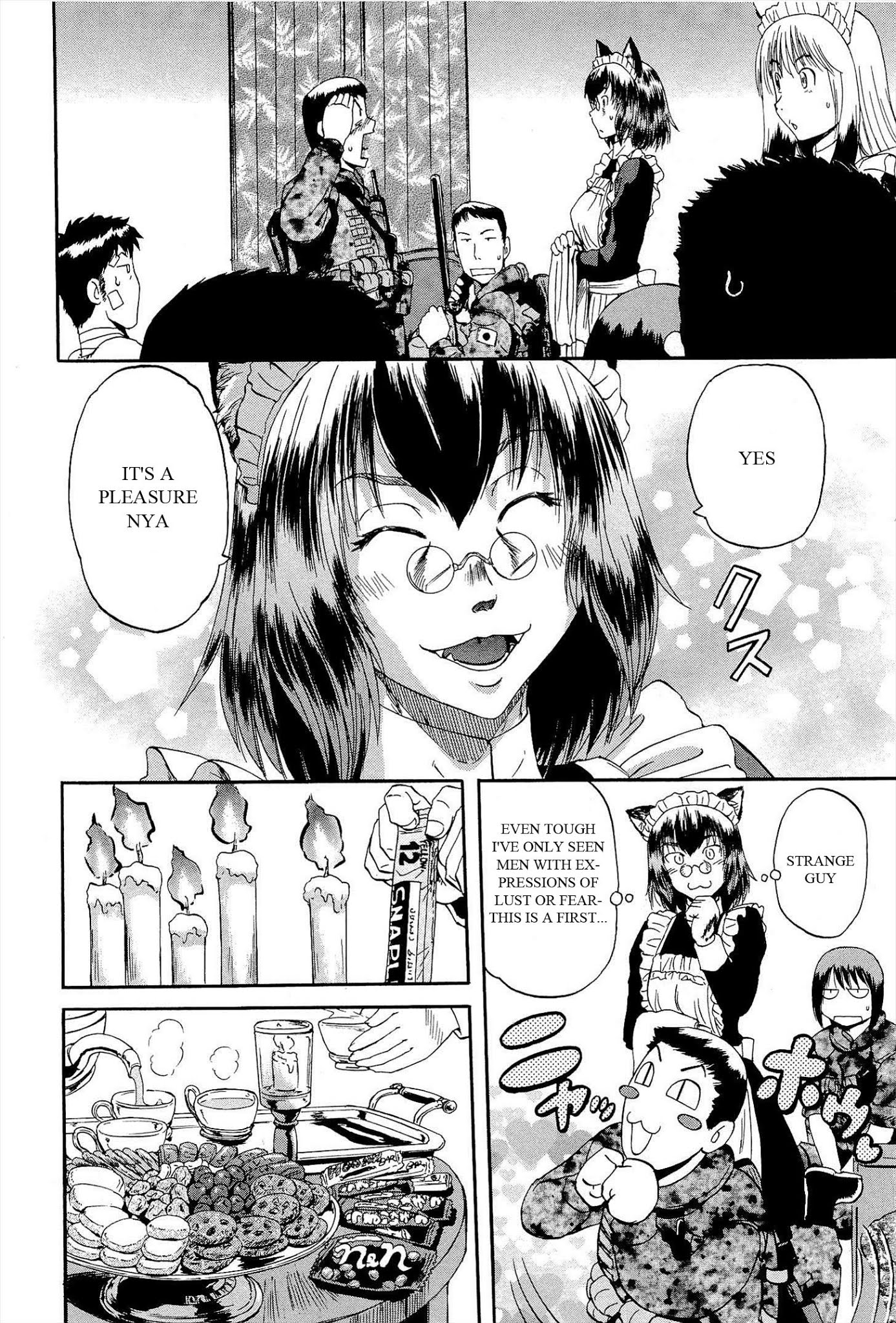 Gate - Jietai Kare no Chi nite, Kaku Tatakeri Chapter 14 page 22 - Chapter 14: At Formal Mansion