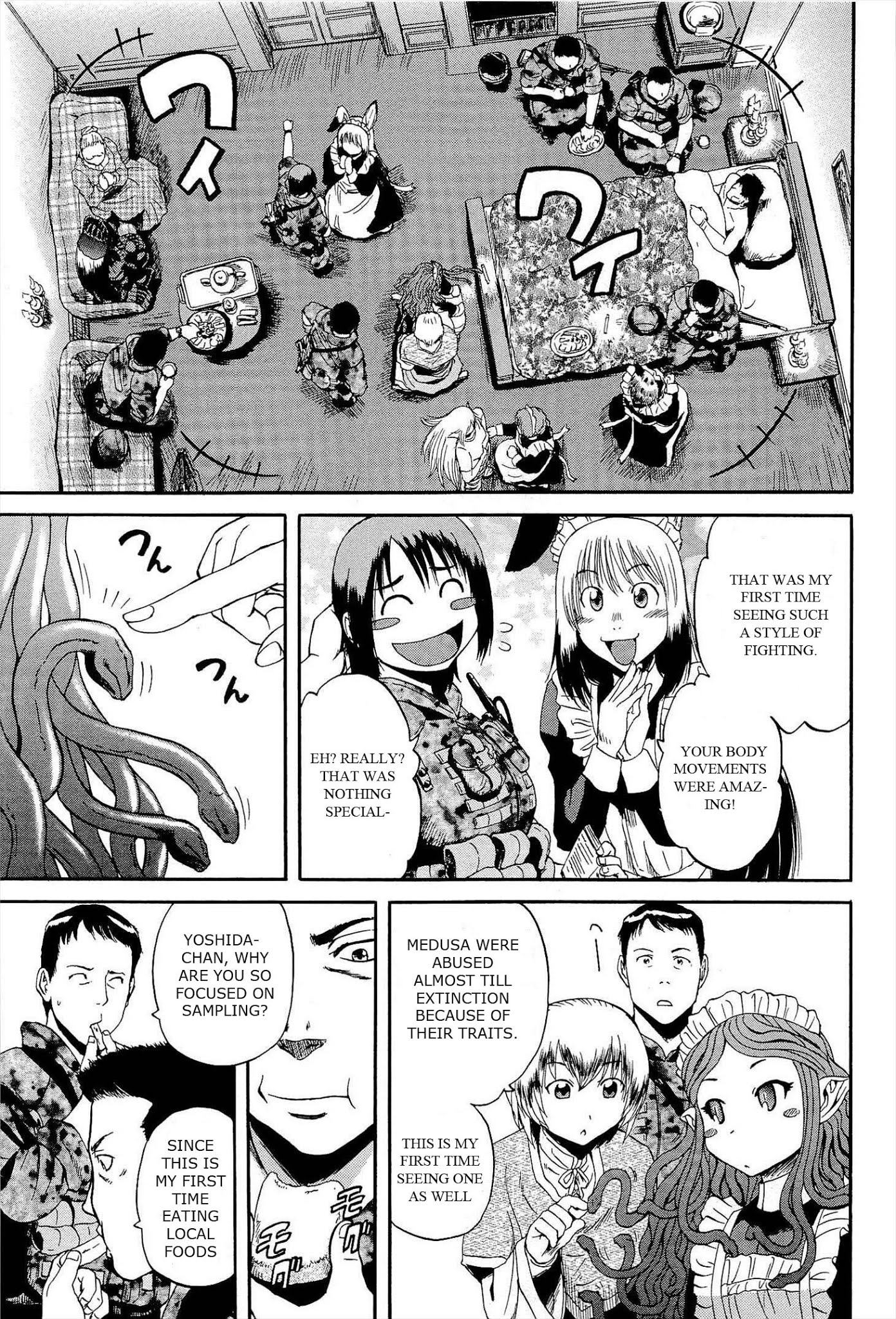 Gate - Jietai Kare no Chi nite, Kaku Tatakeri Chapter 14 page 23 - Chapter 14: At Formal Mansion