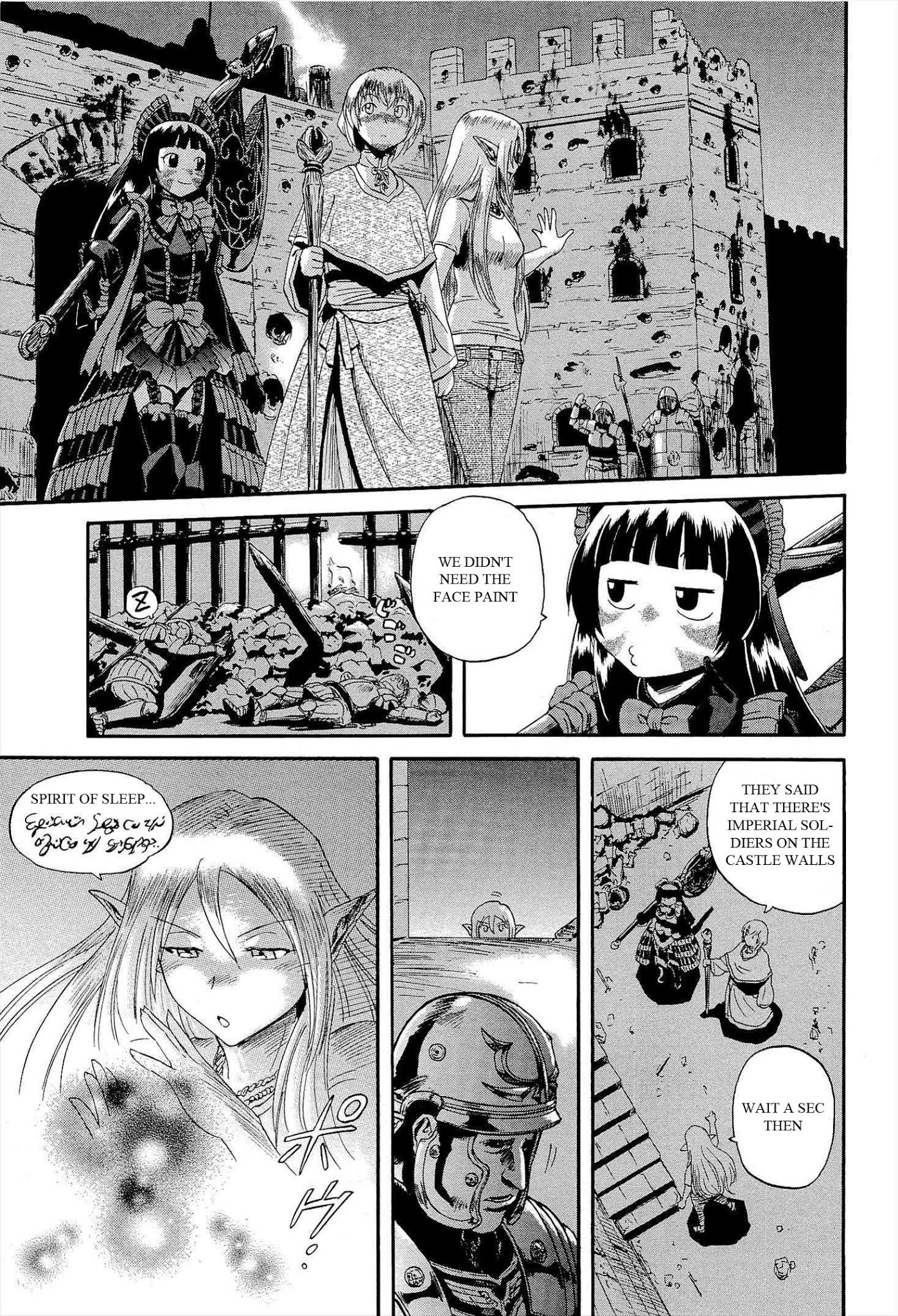 Gate - Jietai Kare no Chi nite, Kaku Tatakeri Chapter 14 page 3 - Chapter 14: At Formal Mansion