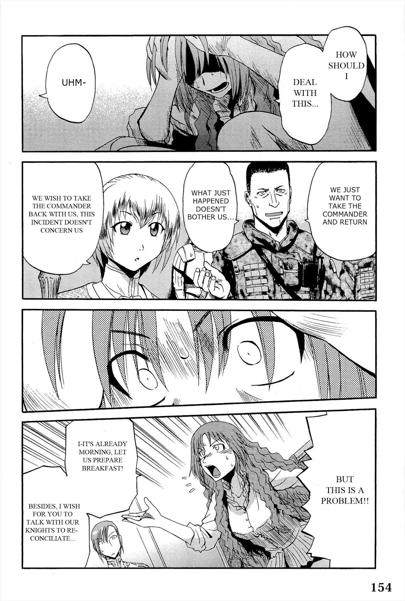 Gate - Jietai Kare no Chi nite, Kaku Tatakeri Chapter 14 page 32 - Chapter 14: At Formal Mansion