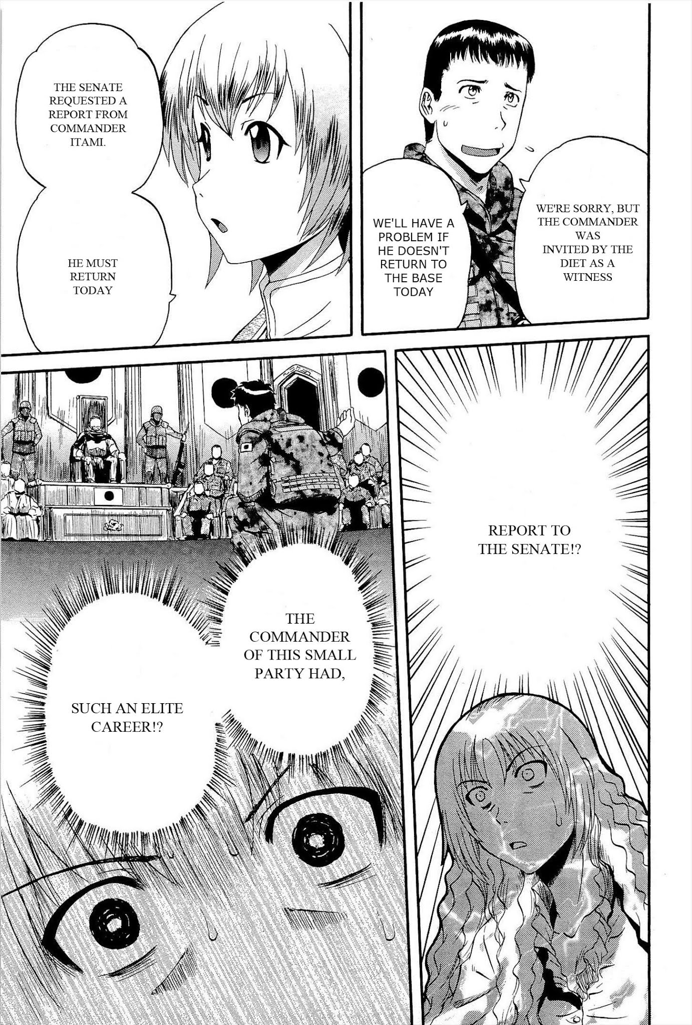 Gate - Jietai Kare no Chi nite, Kaku Tatakeri Chapter 14 page 33 - Chapter 14: At Formal Mansion
