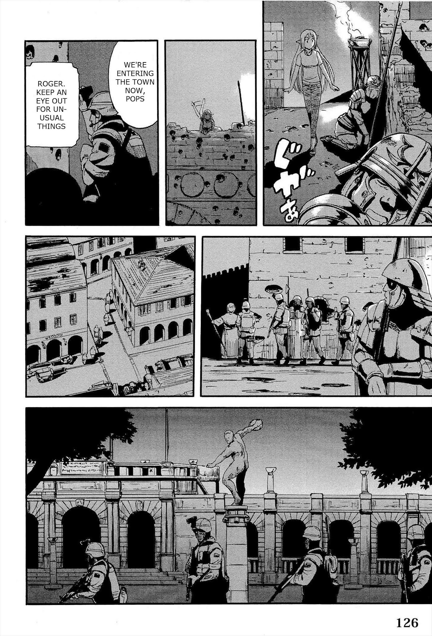 Gate - Jietai Kare no Chi nite, Kaku Tatakeri Chapter 14 page 4 - Chapter 14: At Formal Mansion