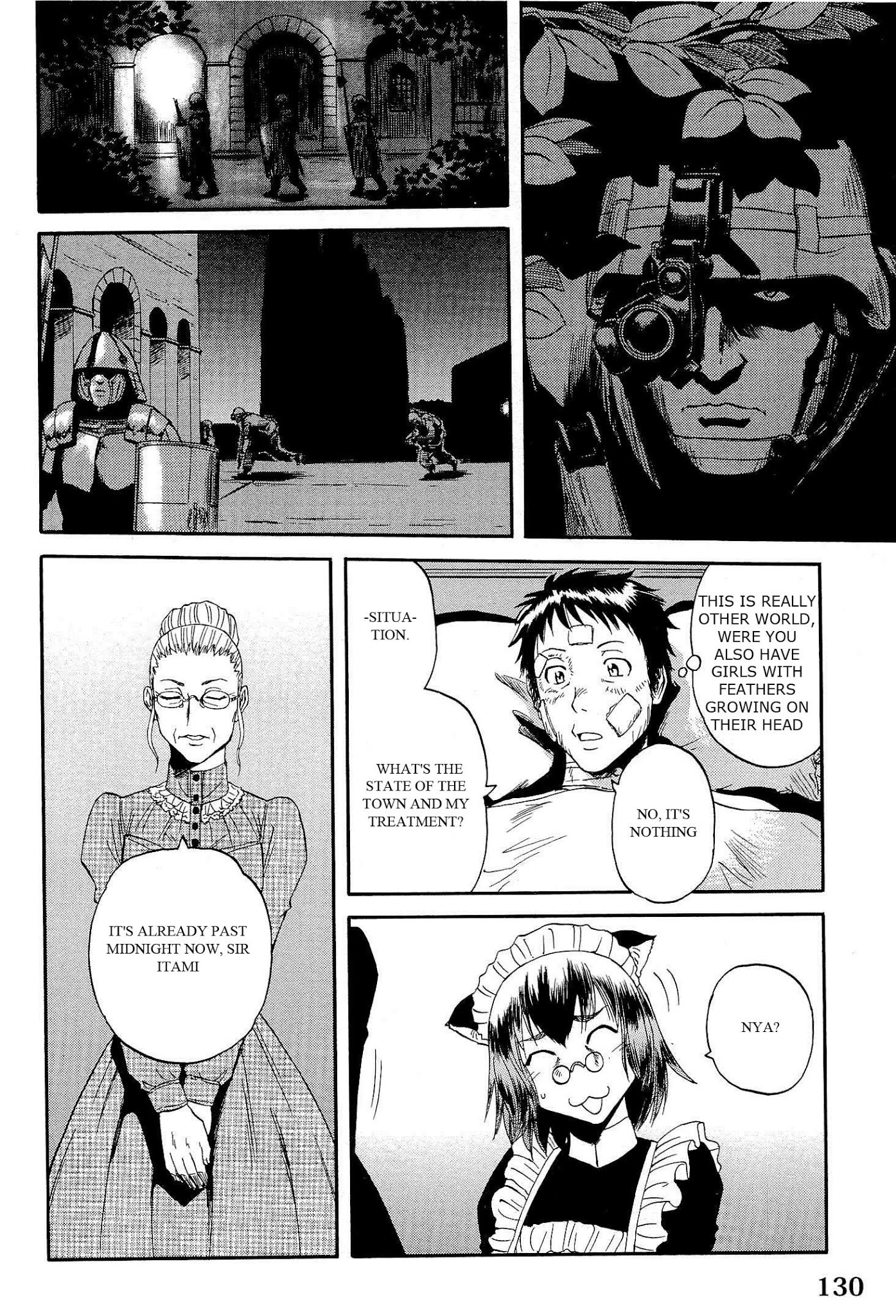 Gate - Jietai Kare no Chi nite, Kaku Tatakeri Chapter 14 page 8 - Chapter 14: At Formal Mansion
