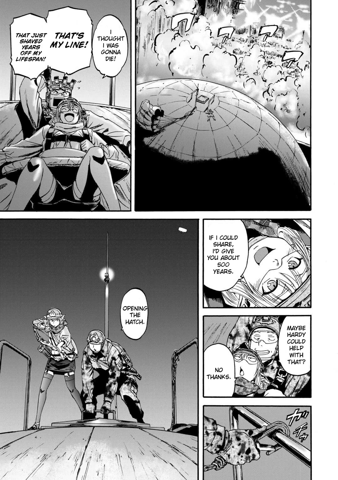 Gate - Jietai Kare no Chi nite, Kaku Tatakeri Chapter 140 page 10 - Chapter 140