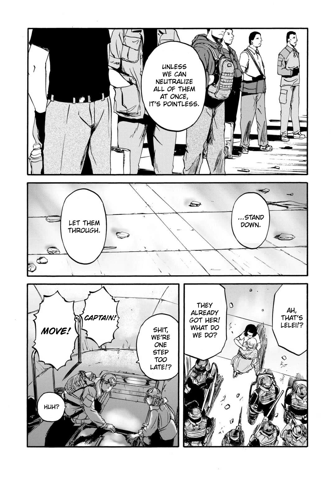 Gate - Jietai Kare no Chi nite, Kaku Tatakeri Chapter 140 page 15 - Chapter 140