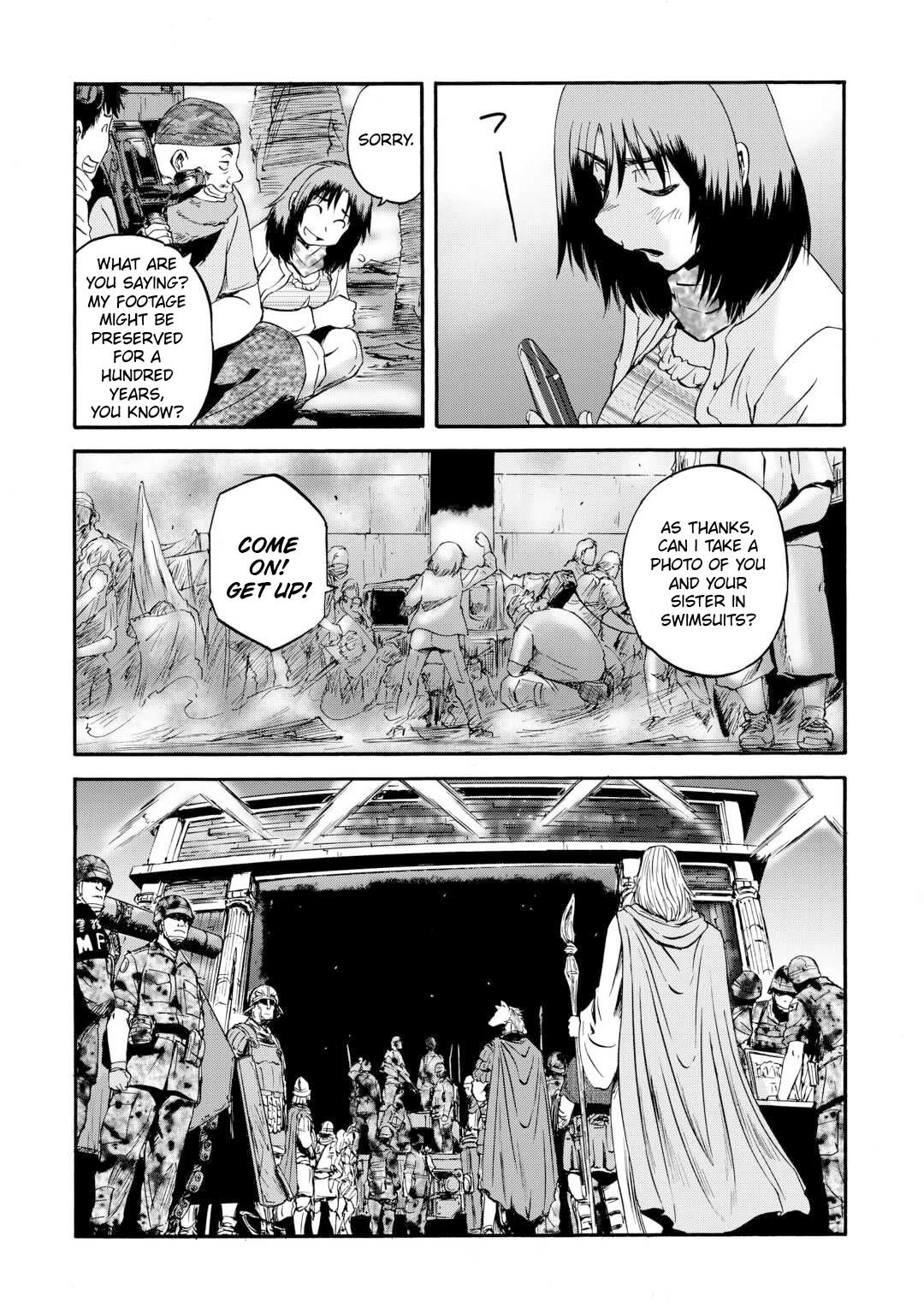 Gate - Jietai Kare no Chi nite, Kaku Tatakeri Chapter 140 page 27 - Chapter 140