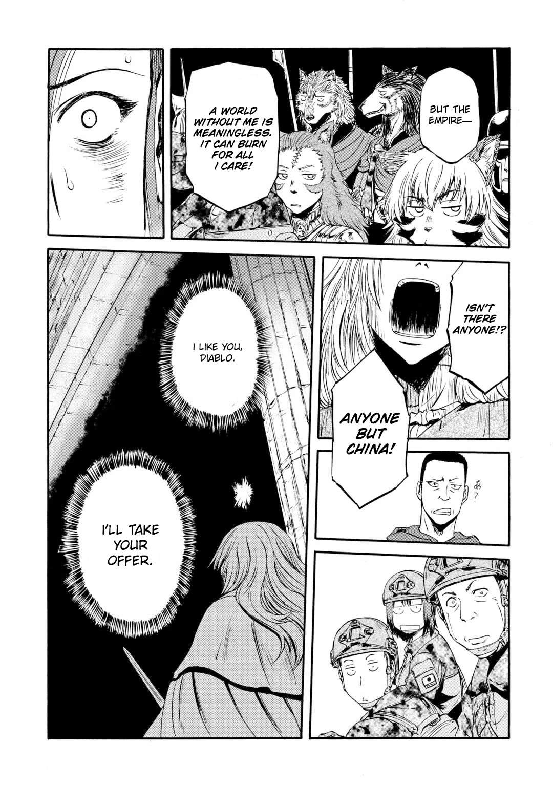 Gate - Jietai Kare no Chi nite, Kaku Tatakeri Chapter 140 page 34 - Chapter 140