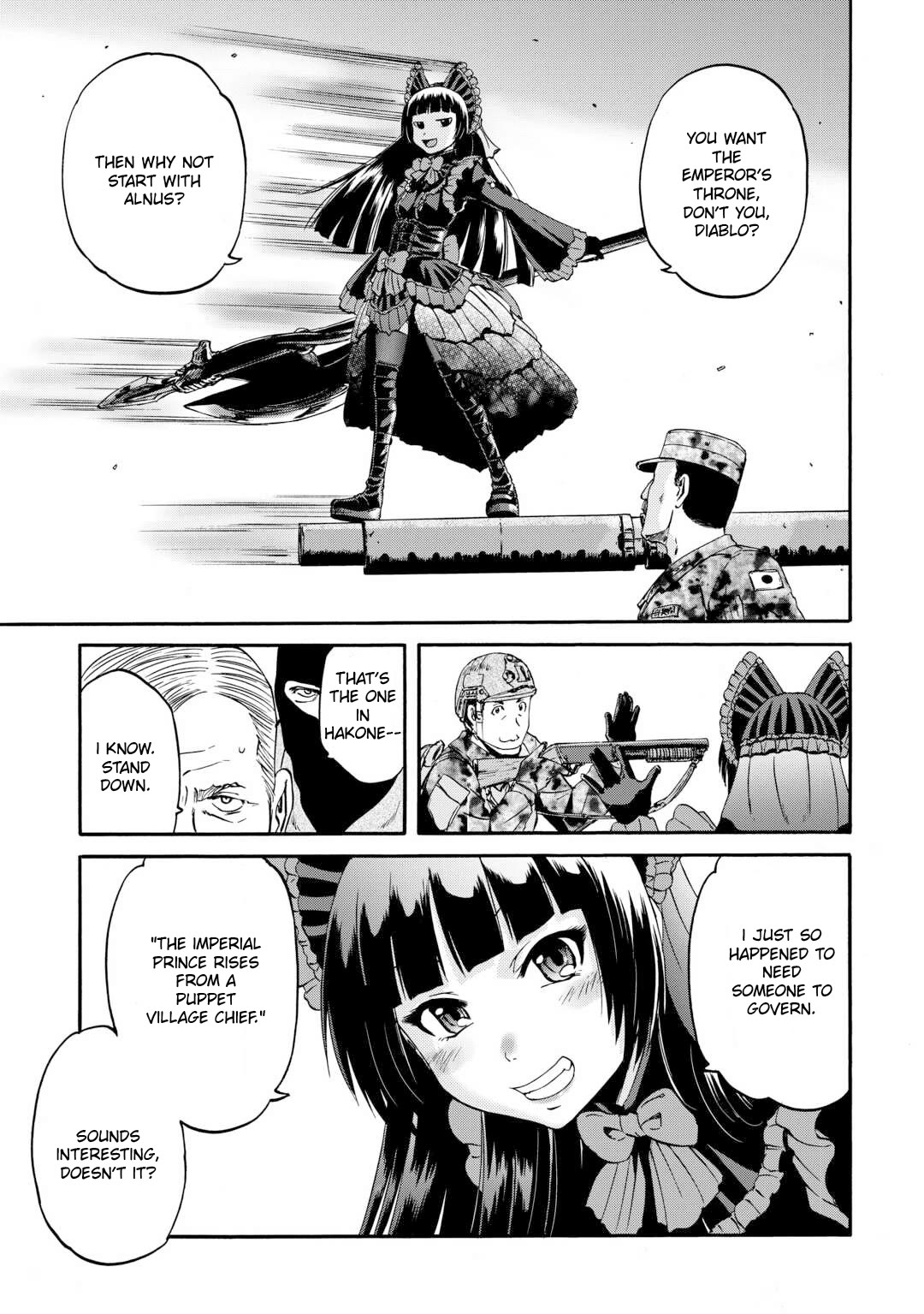Gate - Jietai Kare no Chi nite, Kaku Tatakeri Chapter 140 page 36 - Chapter 140