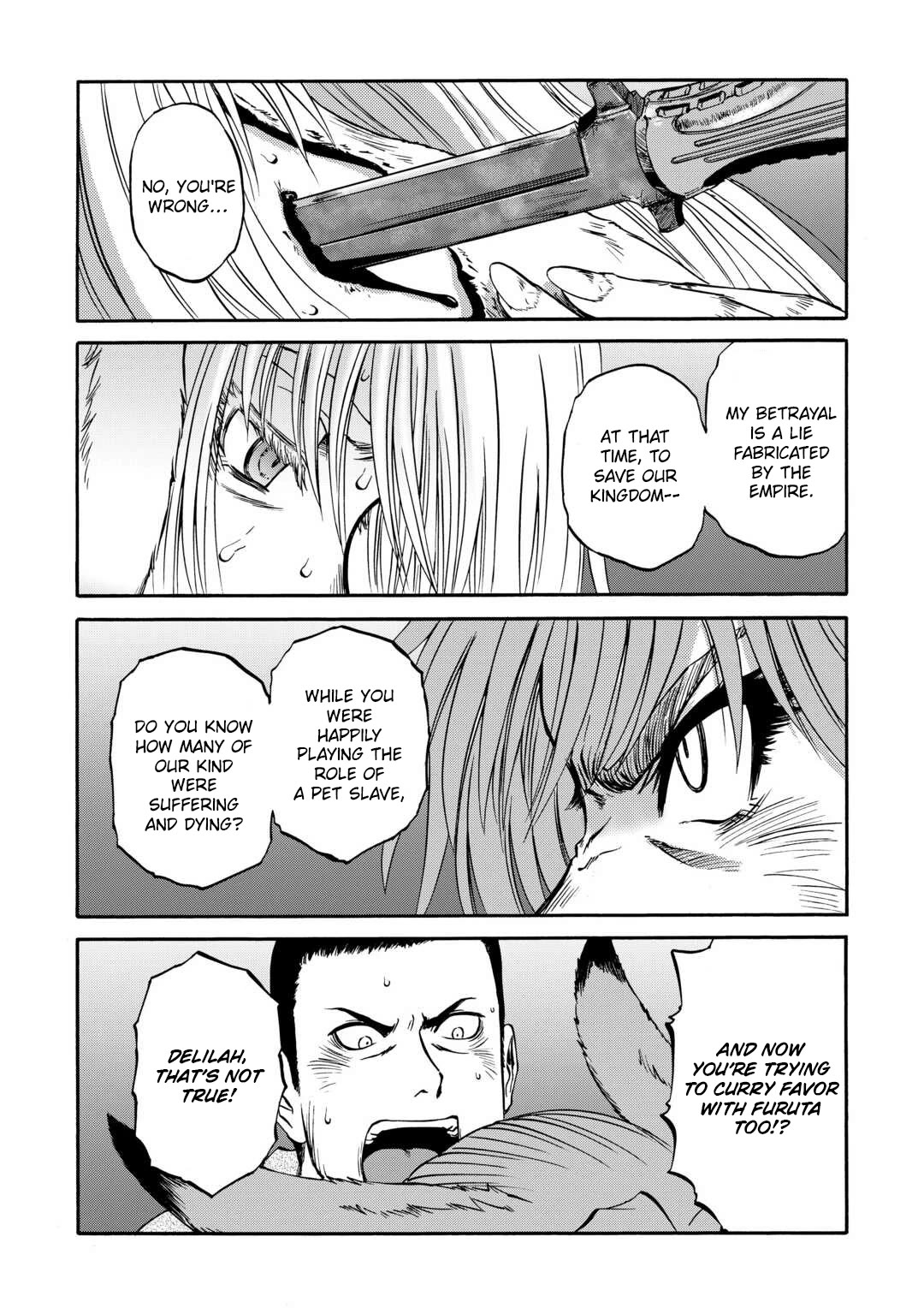 Gate - Jietai Kare no Chi nite, Kaku Tatakeri Chapter 141 page 11 - Chapter 141