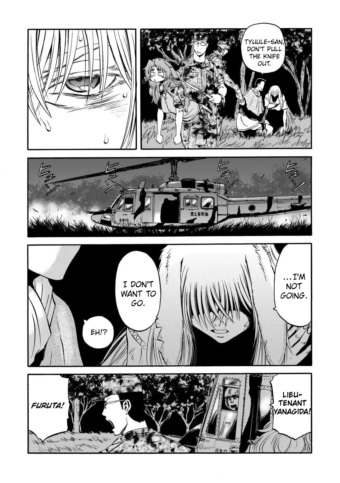 Gate - Jietai Kare no Chi nite, Kaku Tatakeri Chapter 141 page 13 - Chapter 141