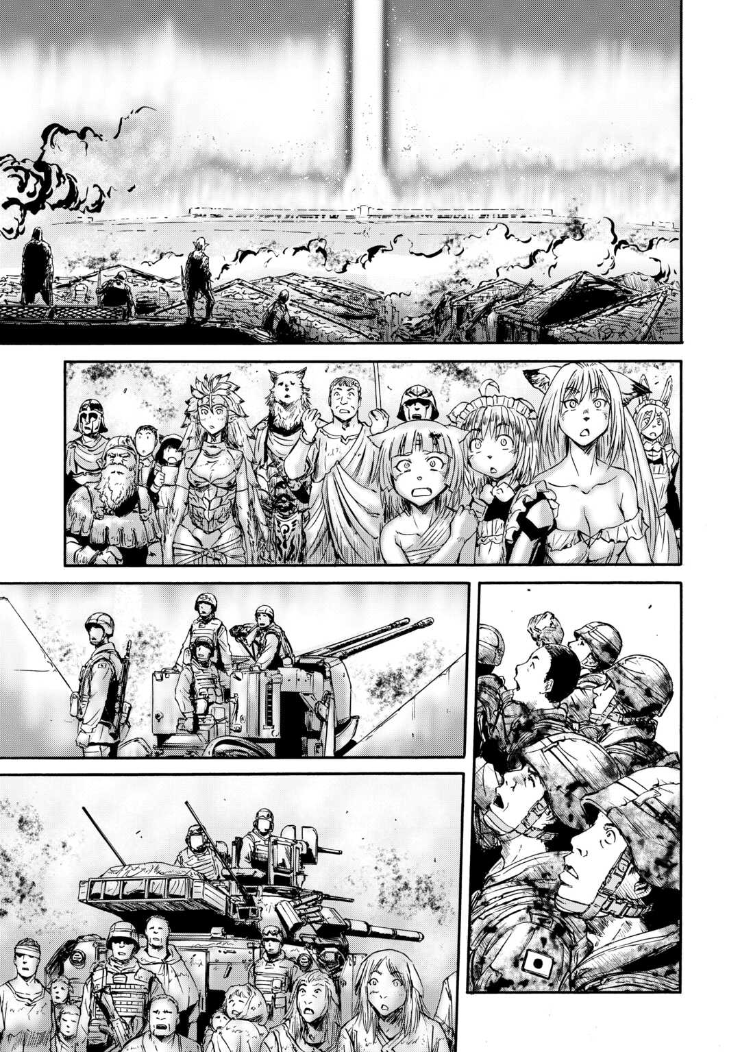 Gate - Jietai Kare no Chi nite, Kaku Tatakeri Chapter 141 page 35 - Chapter 141