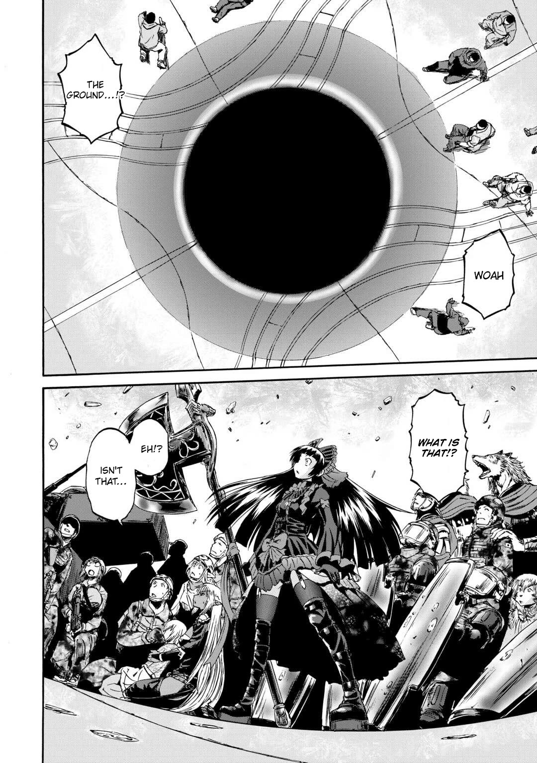 Gate - Jietai Kare no Chi nite, Kaku Tatakeri Chapter 141 page 38 - Chapter 141