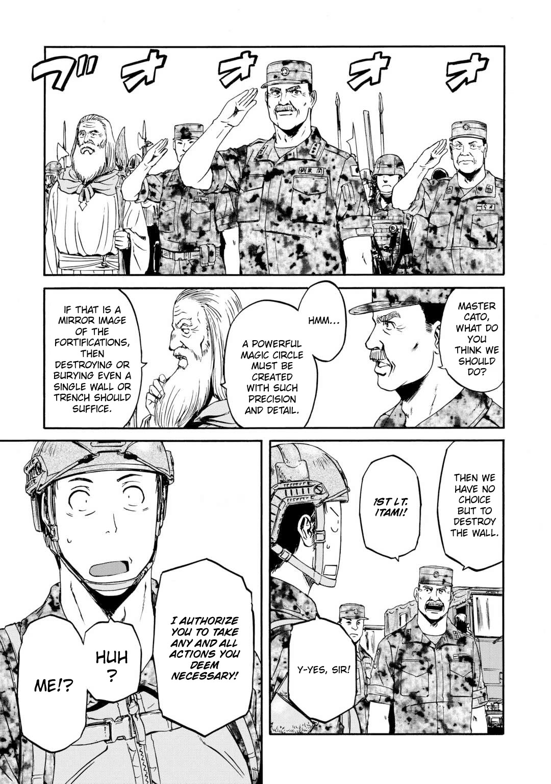Gate - Jietai Kare no Chi nite, Kaku Tatakeri Chapter 142 page 12 - Chapter 142