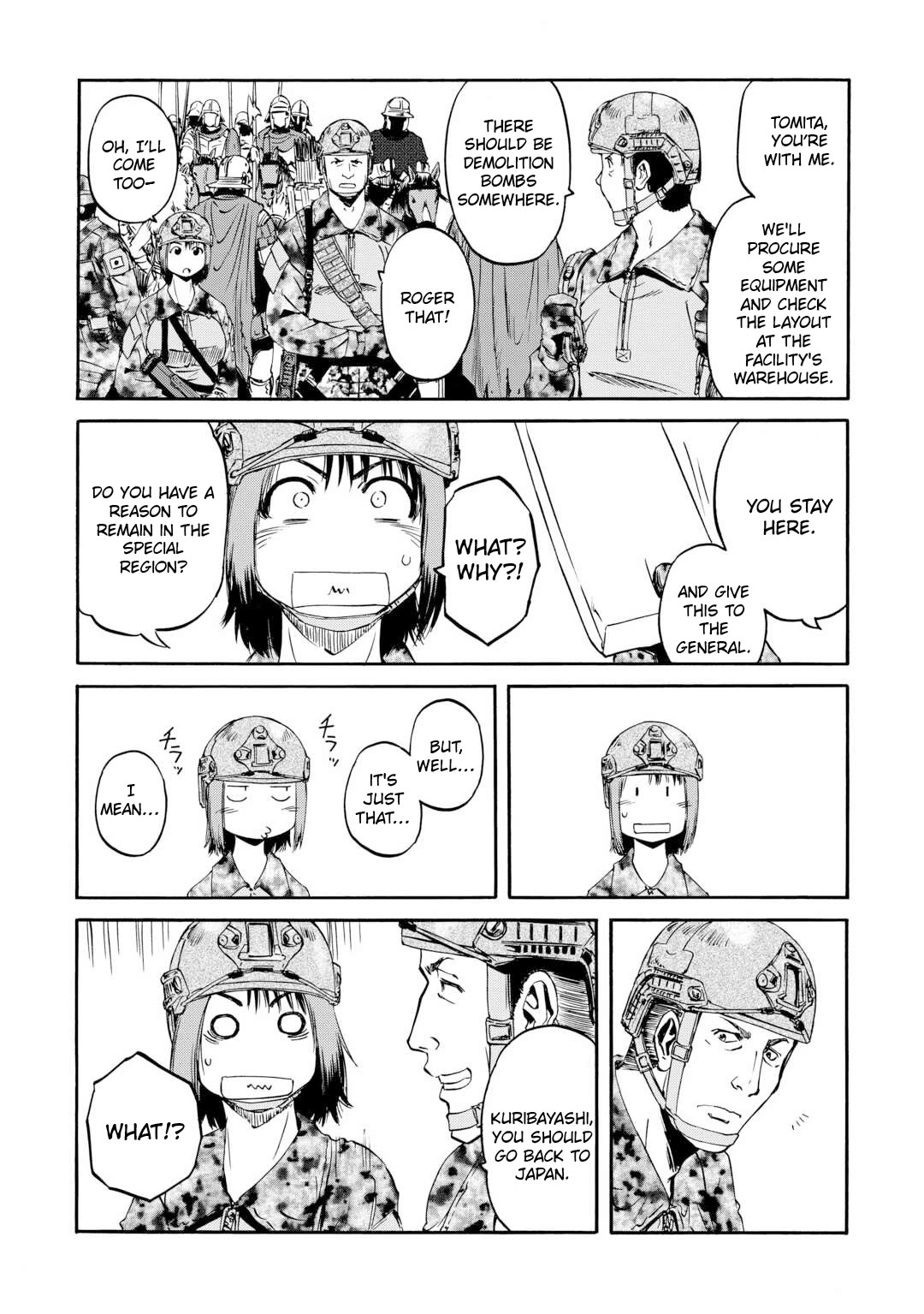 Gate - Jietai Kare no Chi nite, Kaku Tatakeri Chapter 142 page 15 - Chapter 142