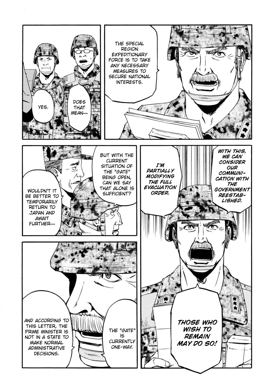 Gate - Jietai Kare no Chi nite, Kaku Tatakeri Chapter 142 page 20 - Chapter 142