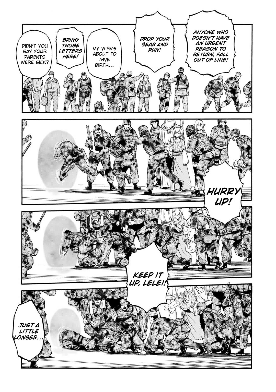 Gate - Jietai Kare no Chi nite, Kaku Tatakeri Chapter 142 page 32 - Chapter 142