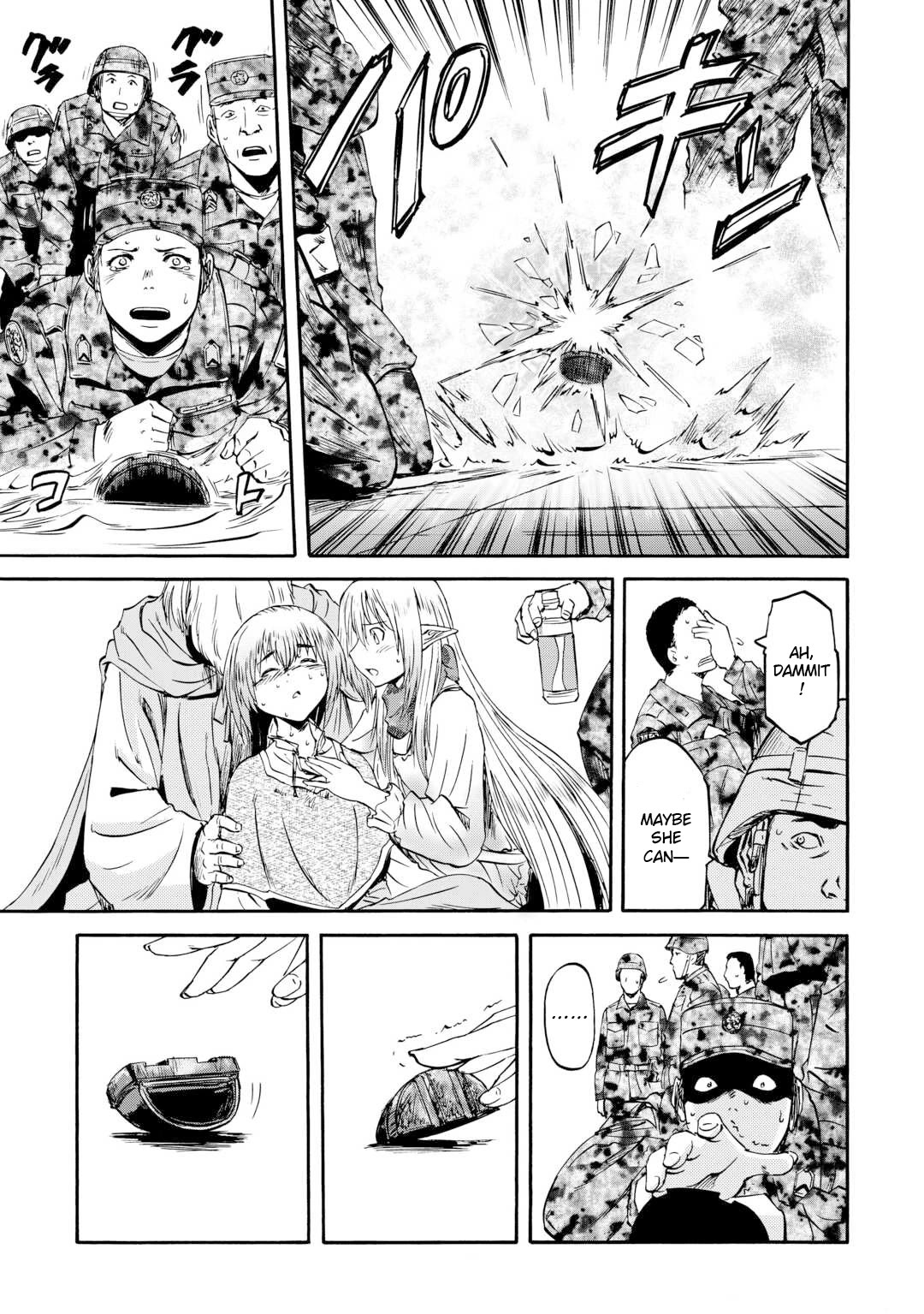 Gate - Jietai Kare no Chi nite, Kaku Tatakeri Chapter 142 page 34 - Chapter 142
