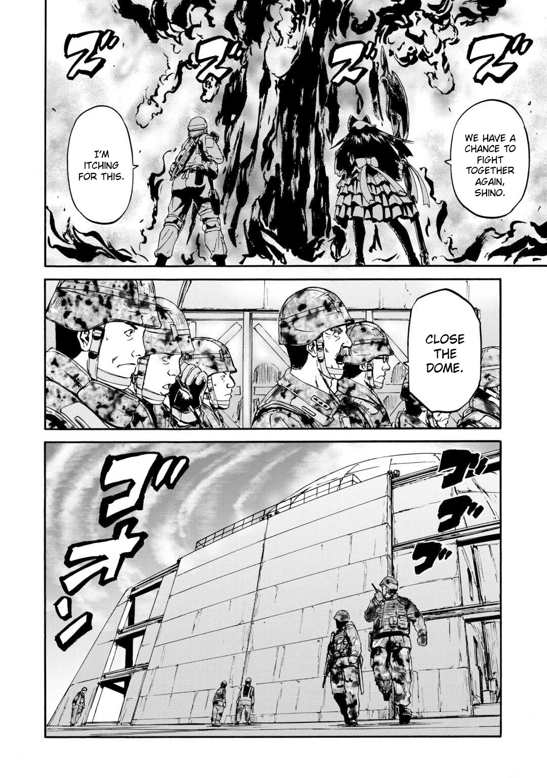 Gate - Jietai Kare no Chi nite, Kaku Tatakeri Chapter 142 page 37 - Chapter 142