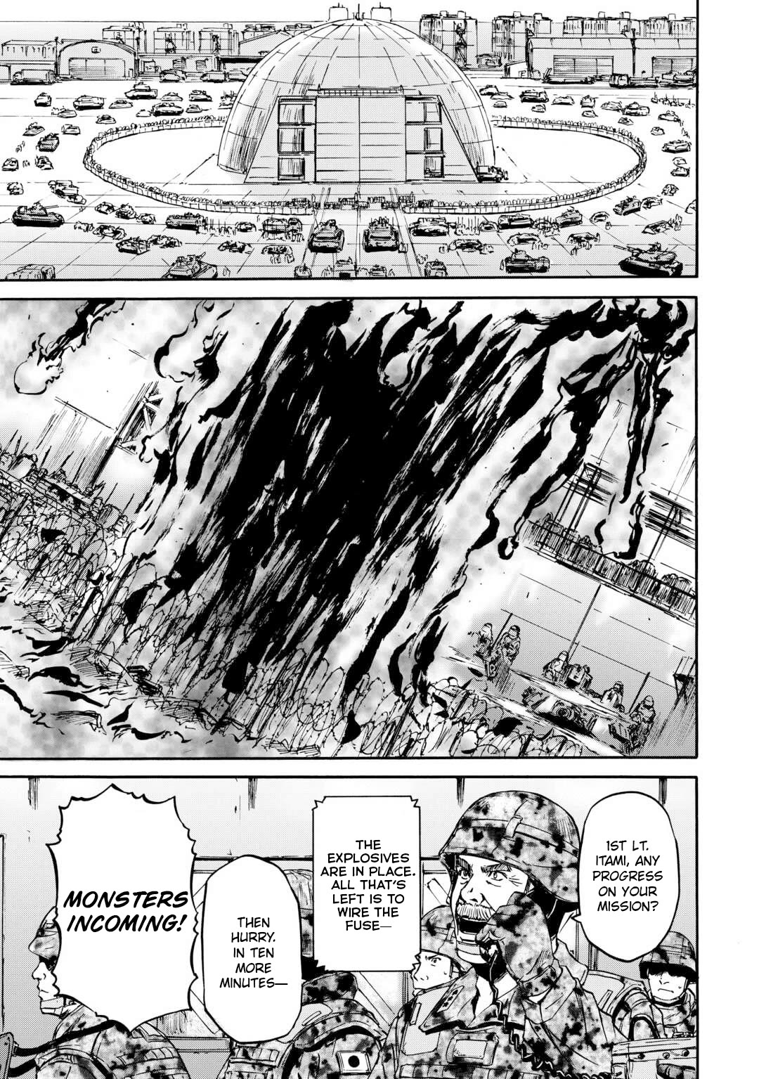 Gate - Jietai Kare no Chi nite, Kaku Tatakeri Chapter 142 page 38 - Chapter 142