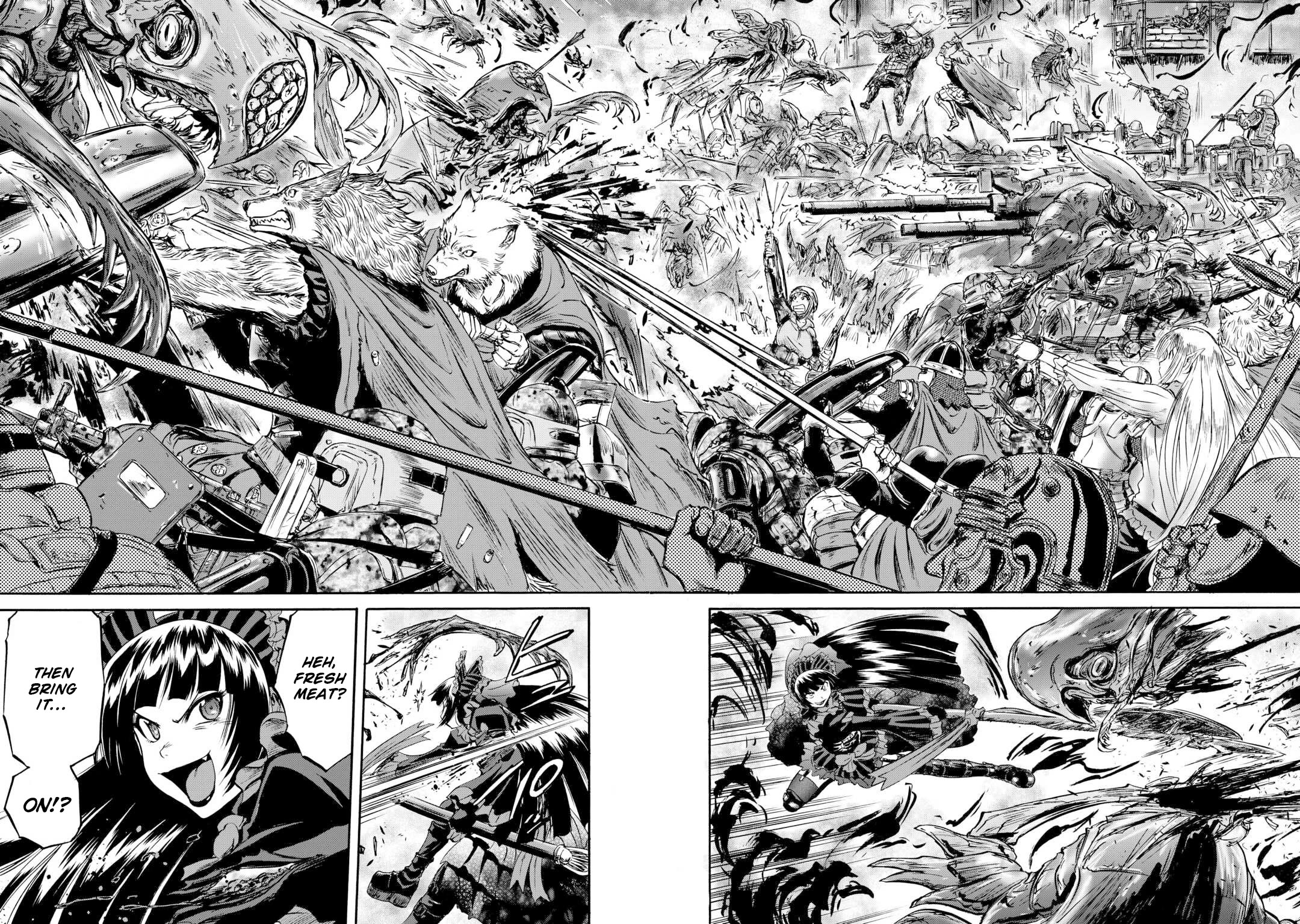 Gate - Jietai Kare no Chi nite, Kaku Tatakeri Chapter 142 page 45 - Chapter 142