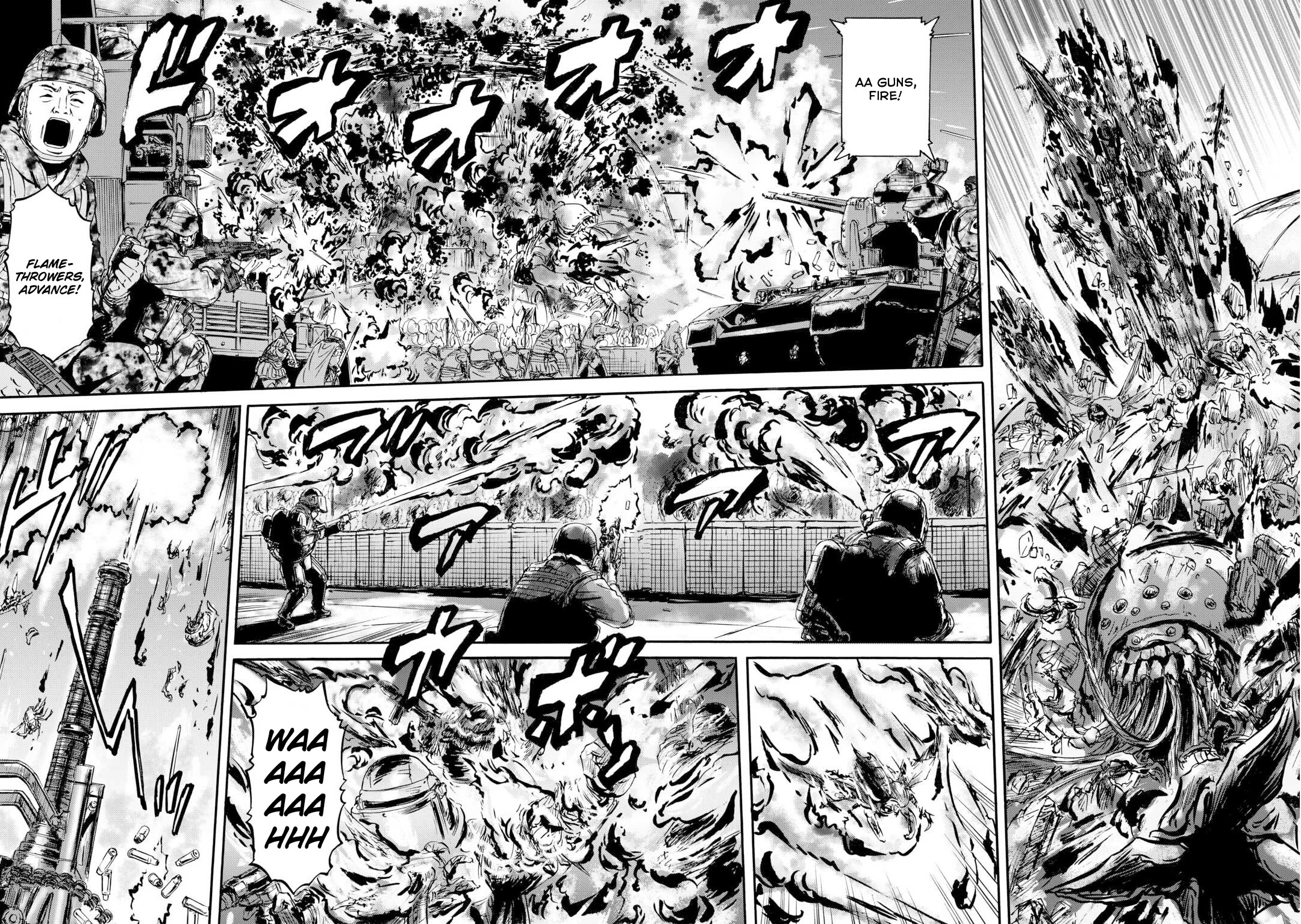Gate - Jietai Kare no Chi nite, Kaku Tatakeri Chapter 143.1 page 15 - Chapter 143.1
