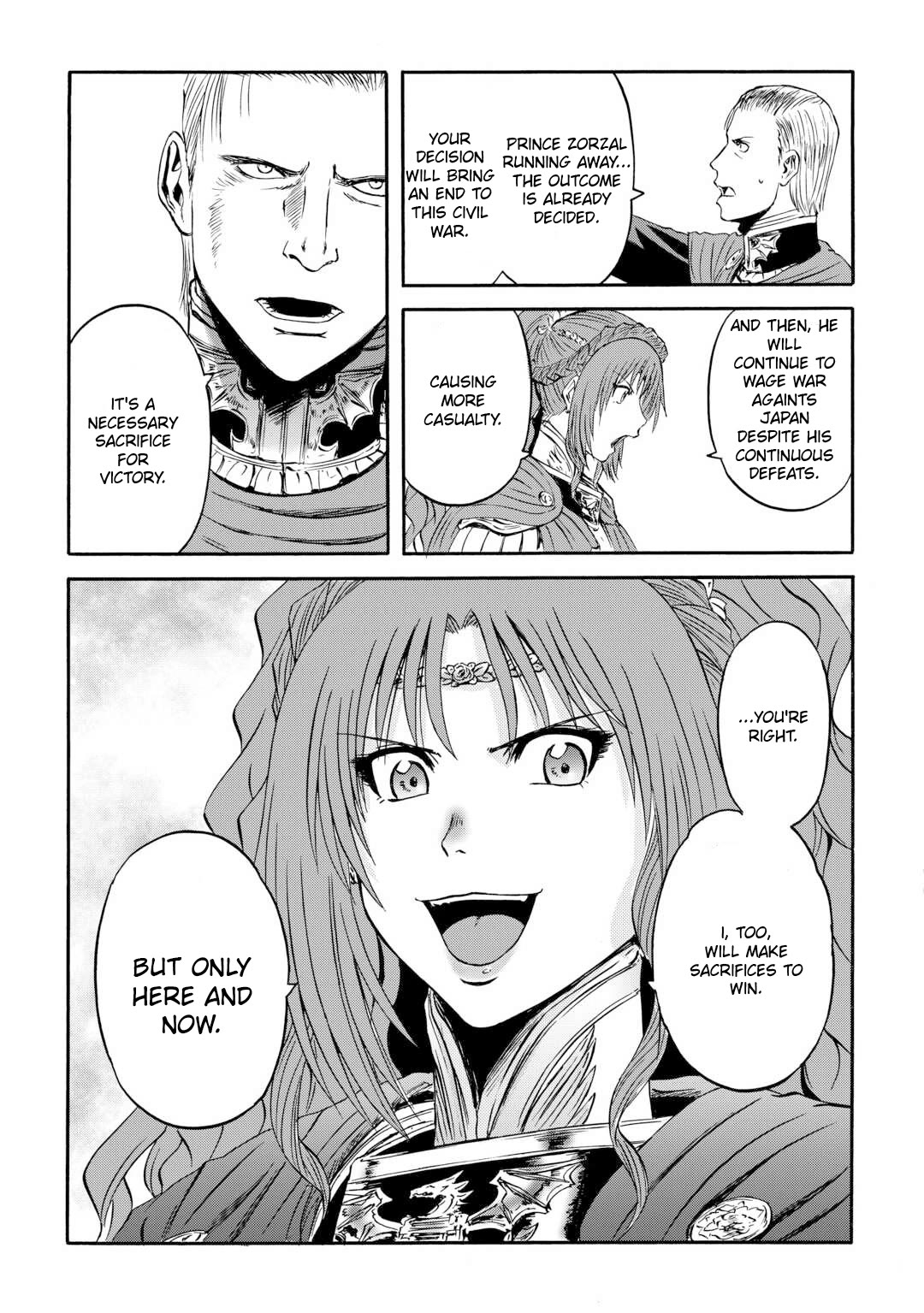 Gate - Jietai Kare no Chi nite, Kaku Tatakeri Chapter 143.1 page 40 - Chapter 143.1