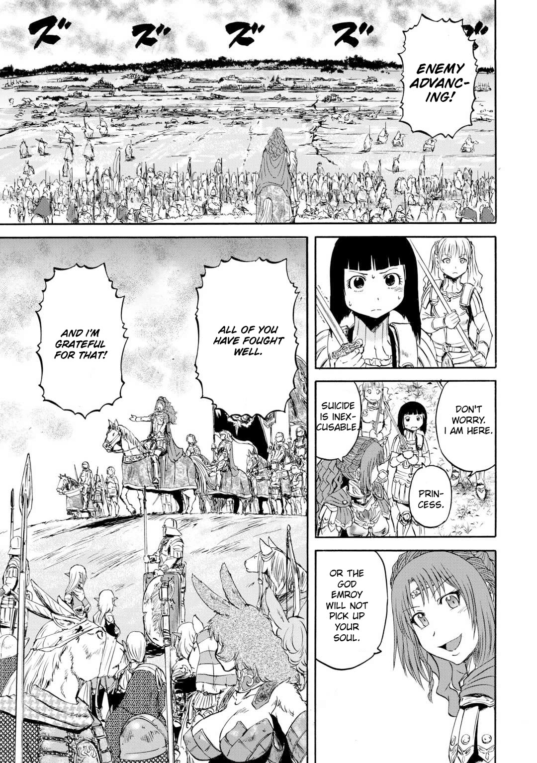 Gate - Jietai Kare no Chi nite, Kaku Tatakeri Chapter 143.1 page 44 - Chapter 143.1