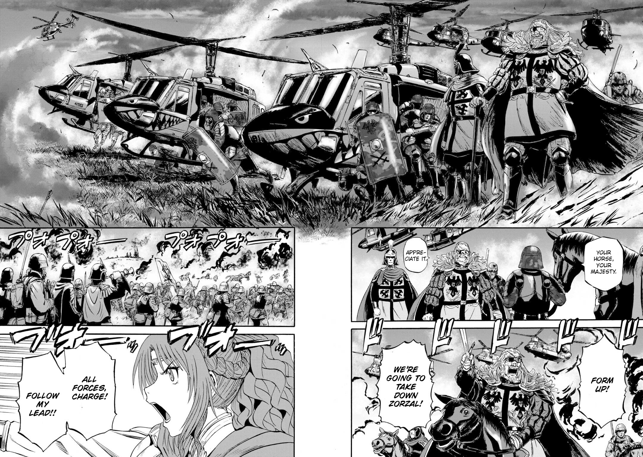 Gate - Jietai Kare no Chi nite, Kaku Tatakeri Chapter 143.2 page 10 - Chapter 143.2 [END]
