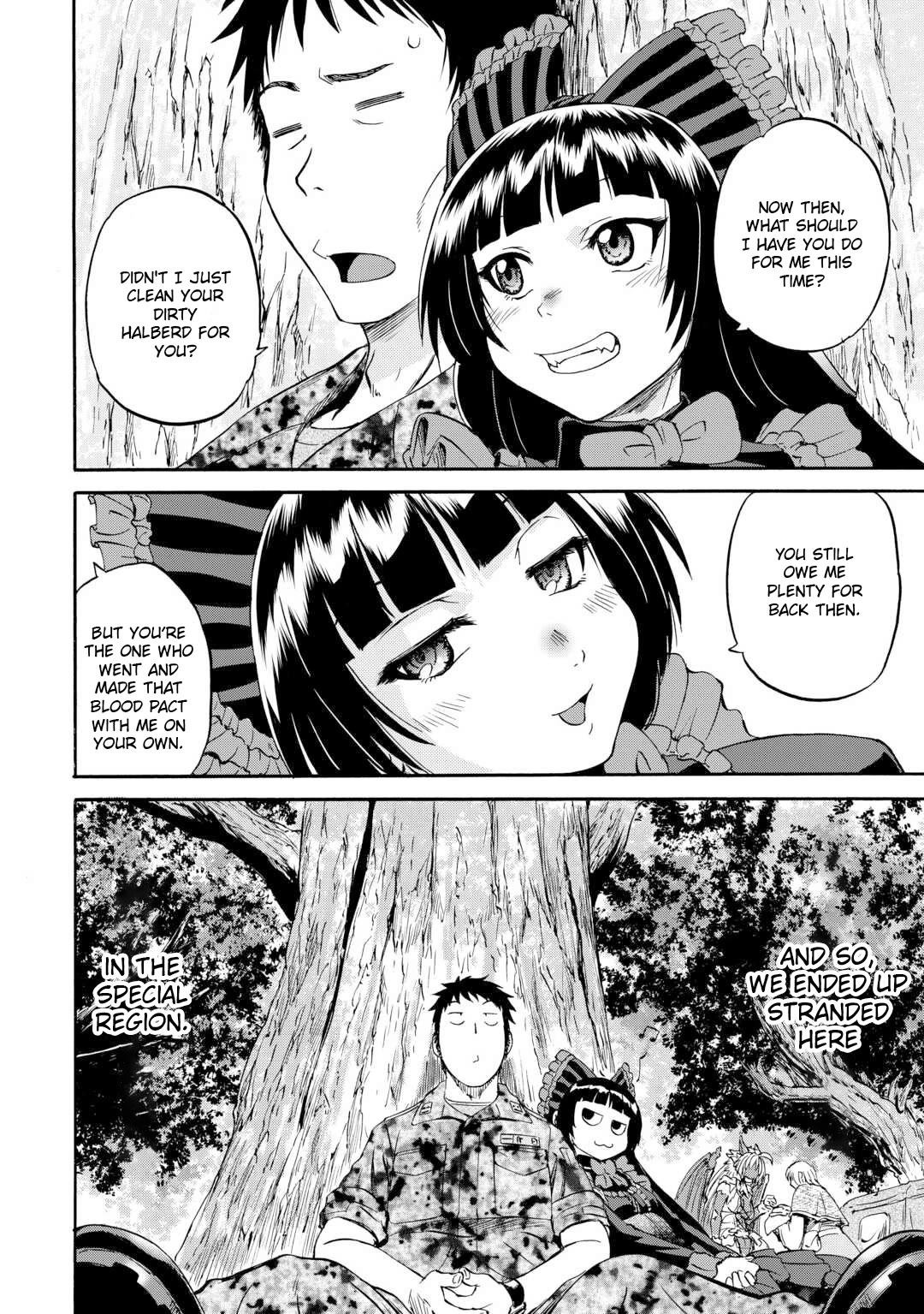 Gate - Jietai Kare no Chi nite, Kaku Tatakeri Chapter 143.2 page 57 - Chapter 143.2 [END]