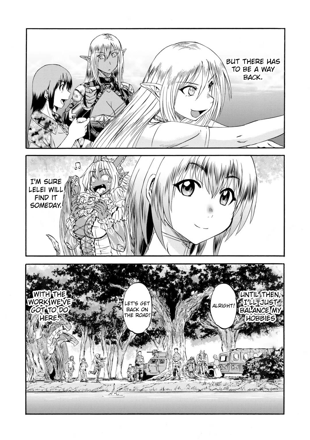 Gate - Jietai Kare no Chi nite, Kaku Tatakeri Chapter 143.2 page 58 - Chapter 143.2 [END]