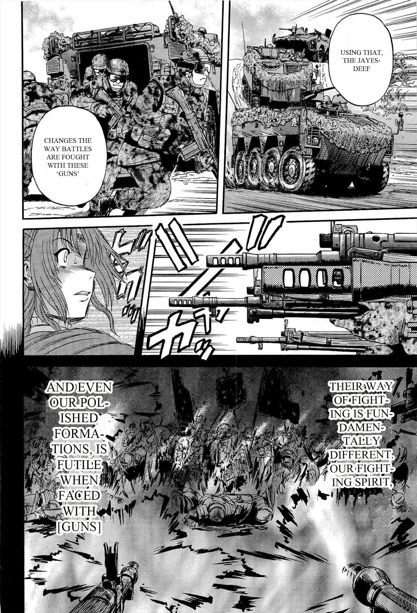 Gate - Jietai Kare no Chi nite, Kaku Tatakeri Chapter 15 page 10 - Chapter 15: Alnus Garrison