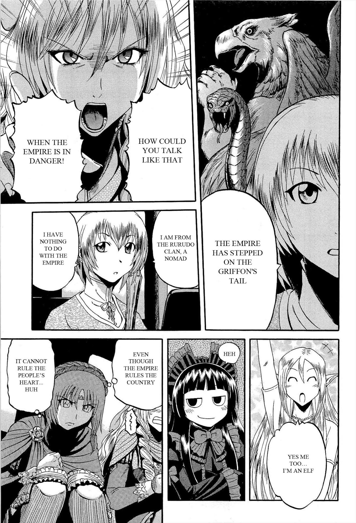 Gate - Jietai Kare no Chi nite, Kaku Tatakeri Chapter 15 page 16 - Chapter 15: Alnus Garrison