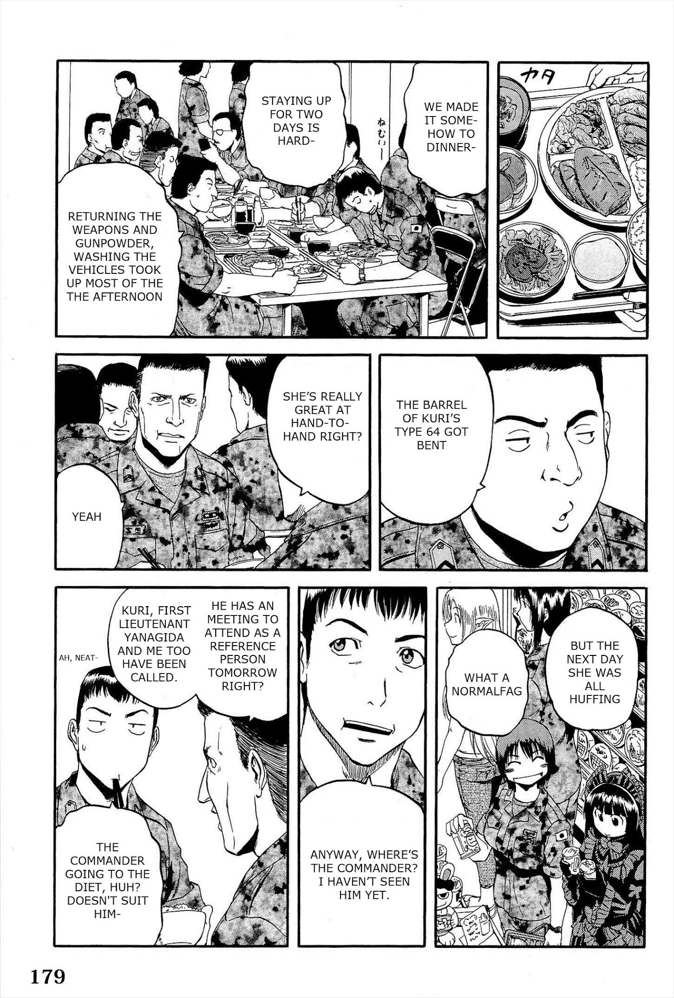Gate - Jietai Kare no Chi nite, Kaku Tatakeri Chapter 15 page 24 - Chapter 15: Alnus Garrison