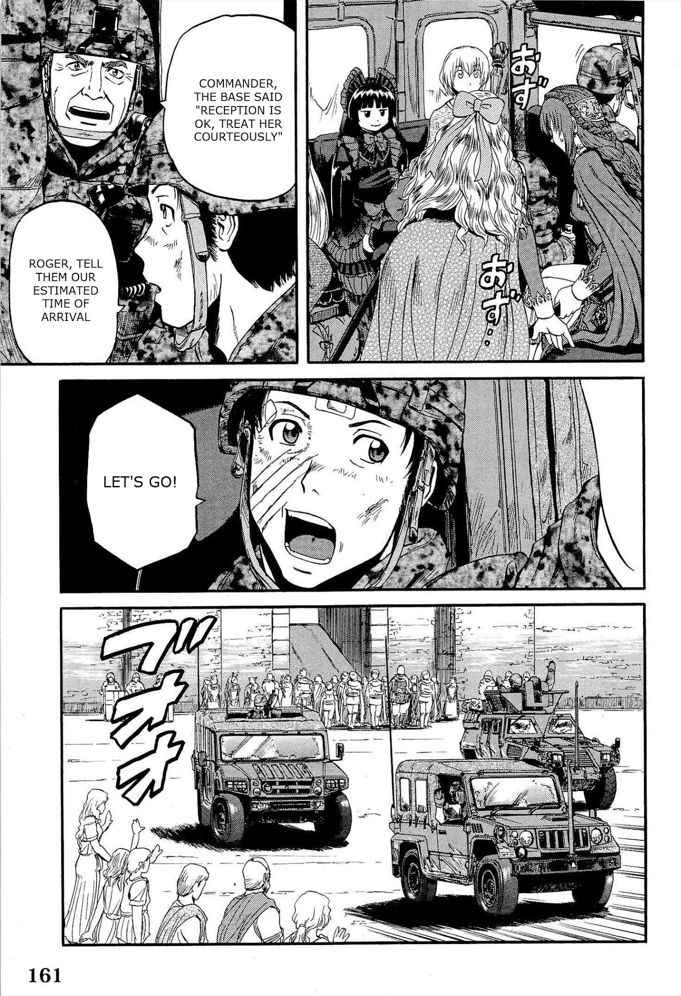 Gate - Jietai Kare no Chi nite, Kaku Tatakeri Chapter 15 page 5 - Chapter 15: Alnus Garrison