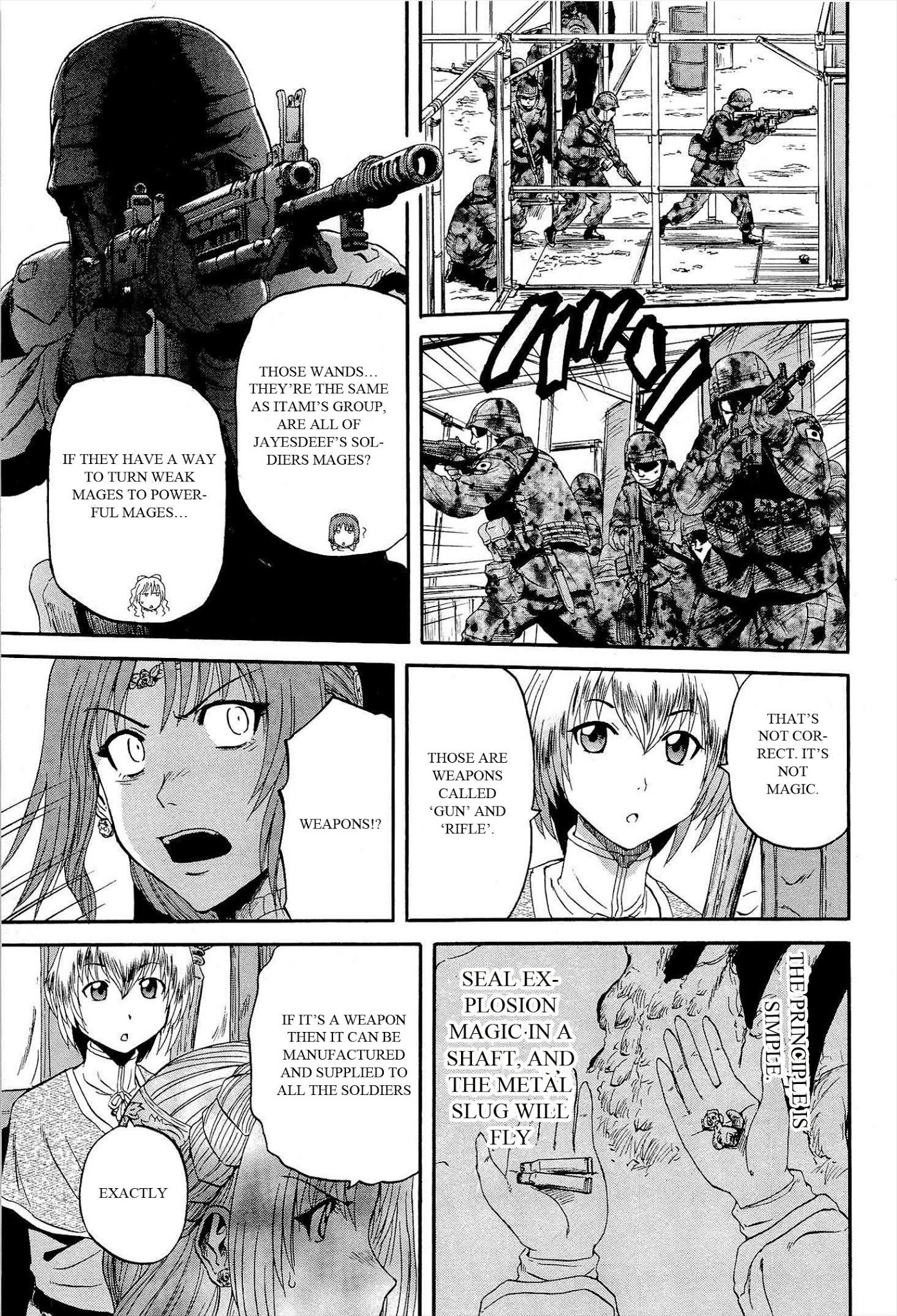Gate - Jietai Kare no Chi nite, Kaku Tatakeri Chapter 15 page 9 - Chapter 15: Alnus Garrison