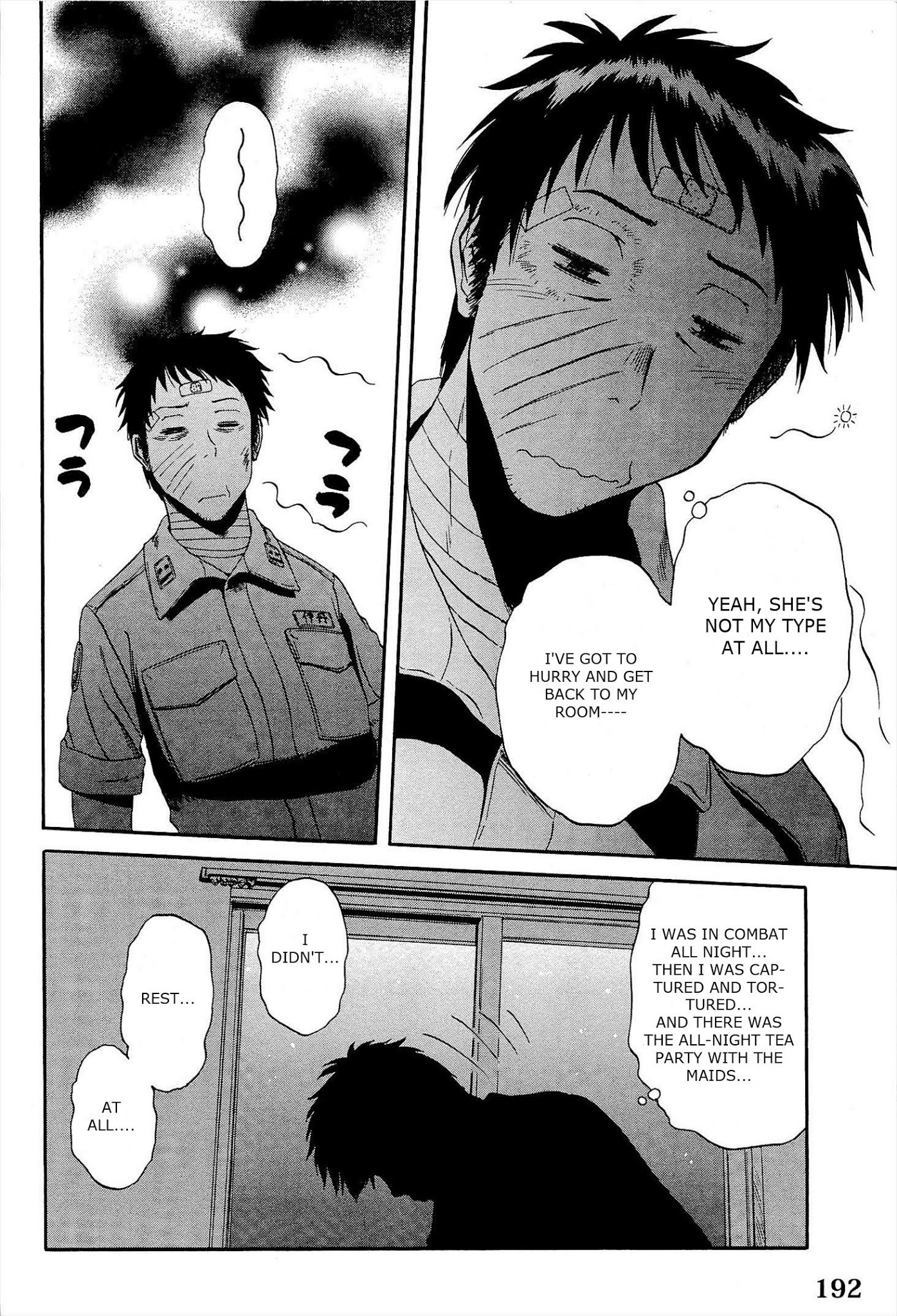 Gate - Jietai Kare no Chi nite, Kaku Tatakeri Chapter 16 page 12 - Chapter 16: To the Other Side of the Gate